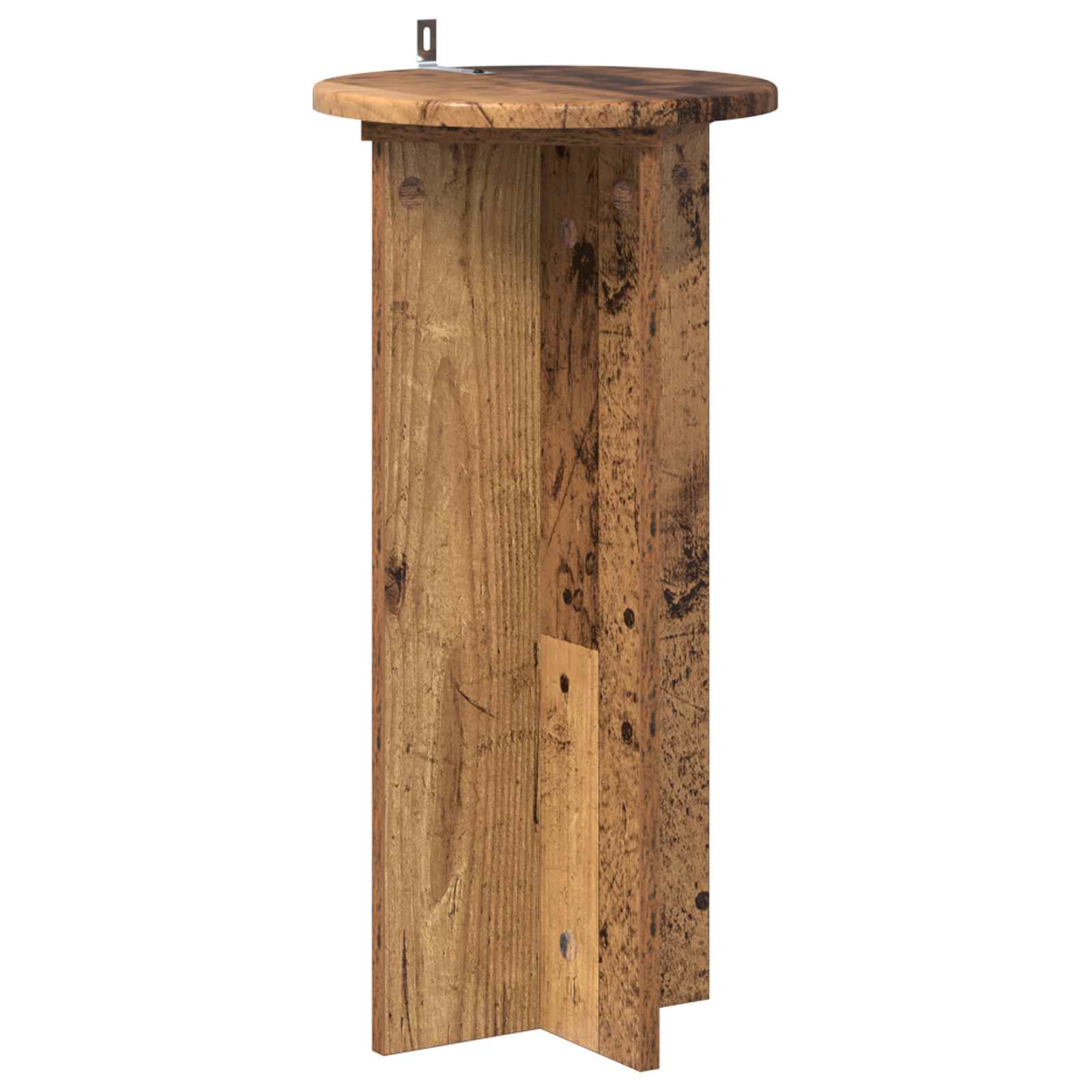Supporto per piante 2 pz Legno antico 29,5 x 29,5 x 60 cm