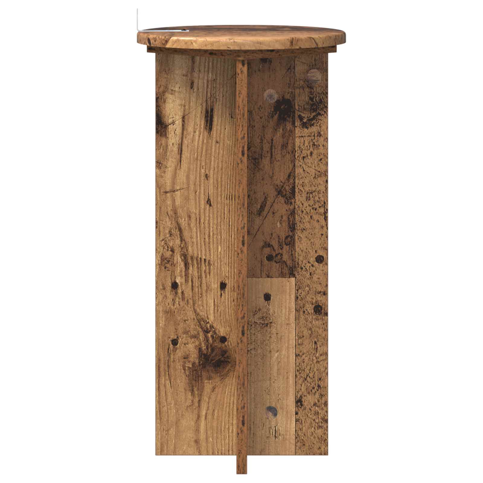 Supporto per piante 2 pz Legno antico 29,5 x 29,5 x 60 cm