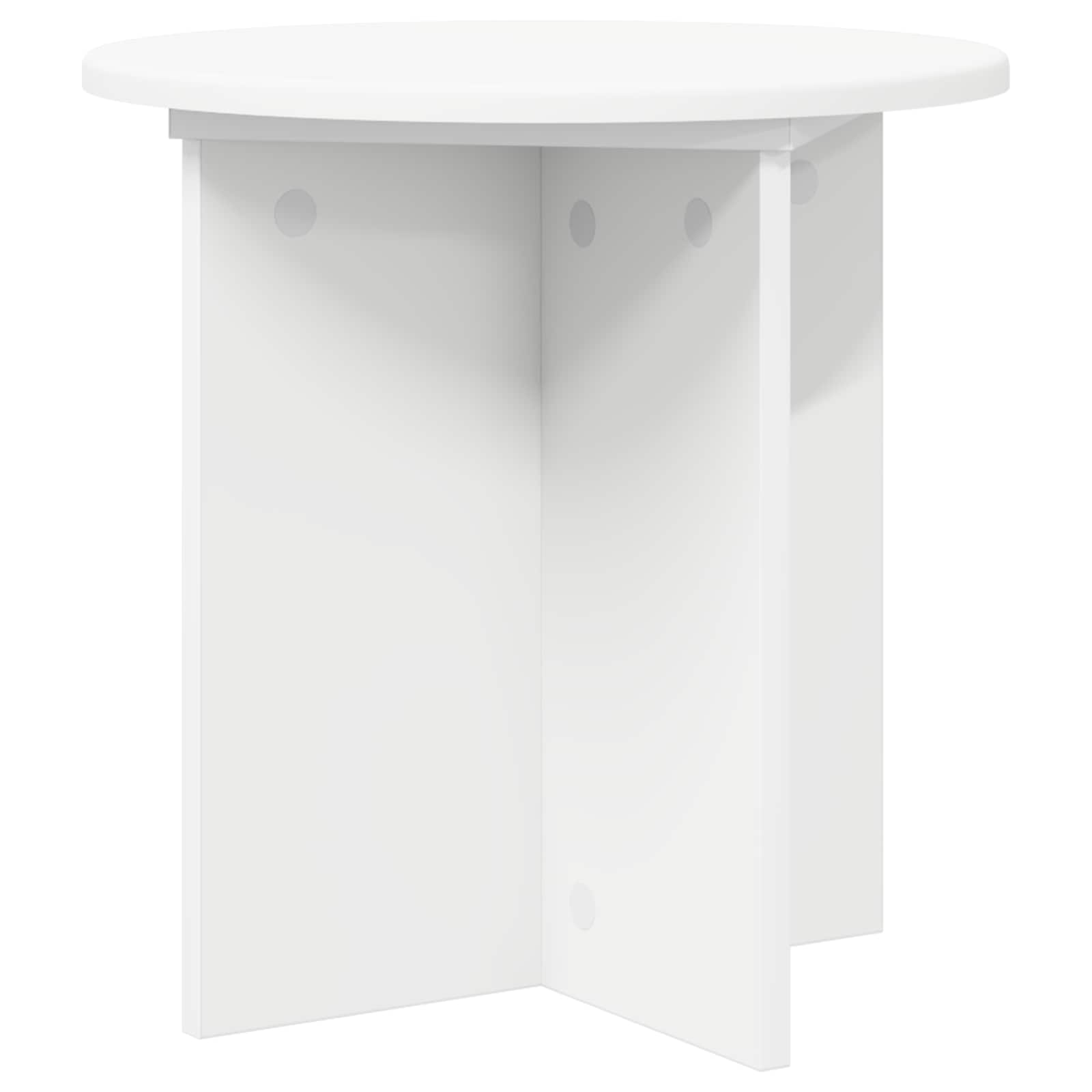 Supporto per piante 2 pz Bianco Ø40 x 40 cm