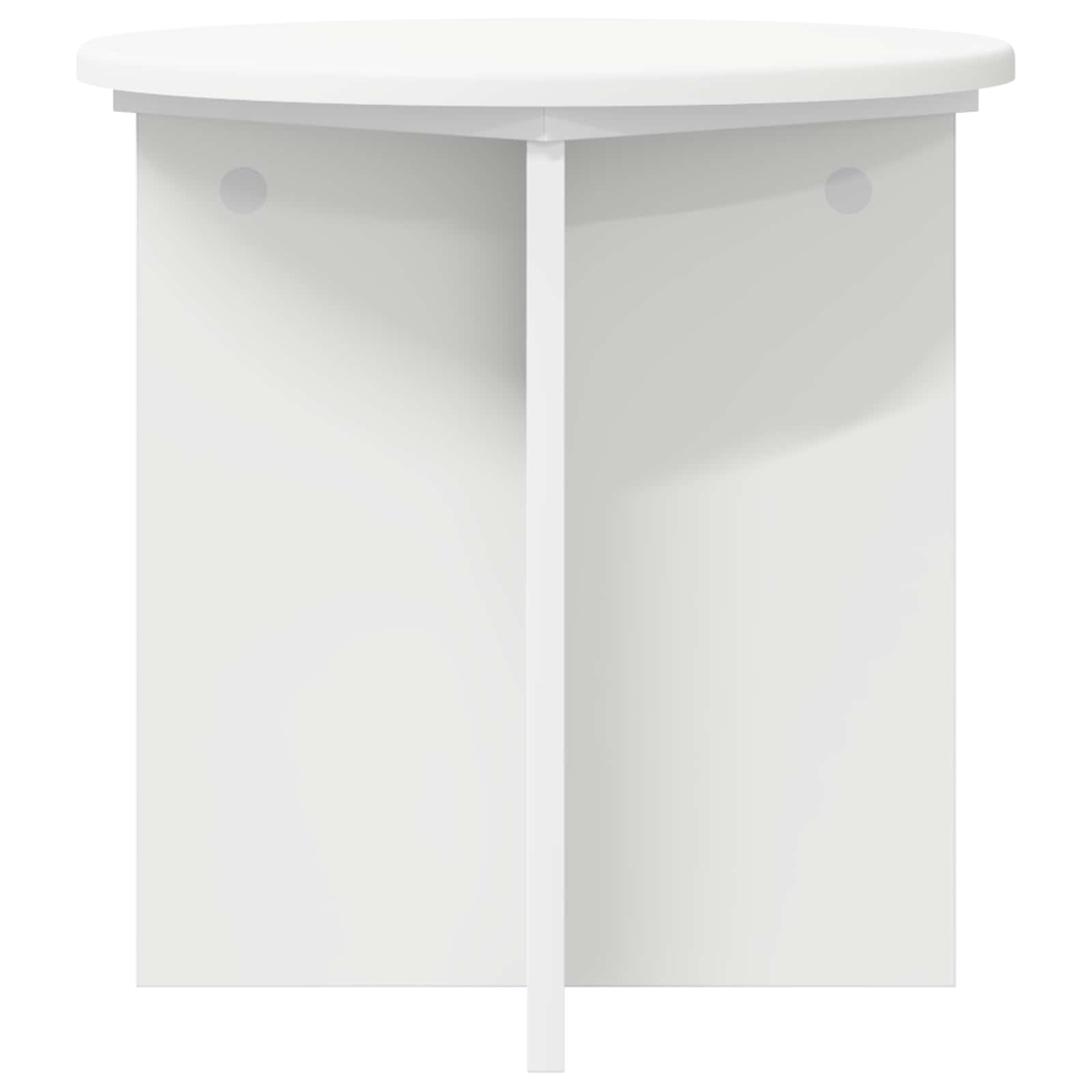 Supporto per piante 2 pz Bianco Ø40 x 40 cm