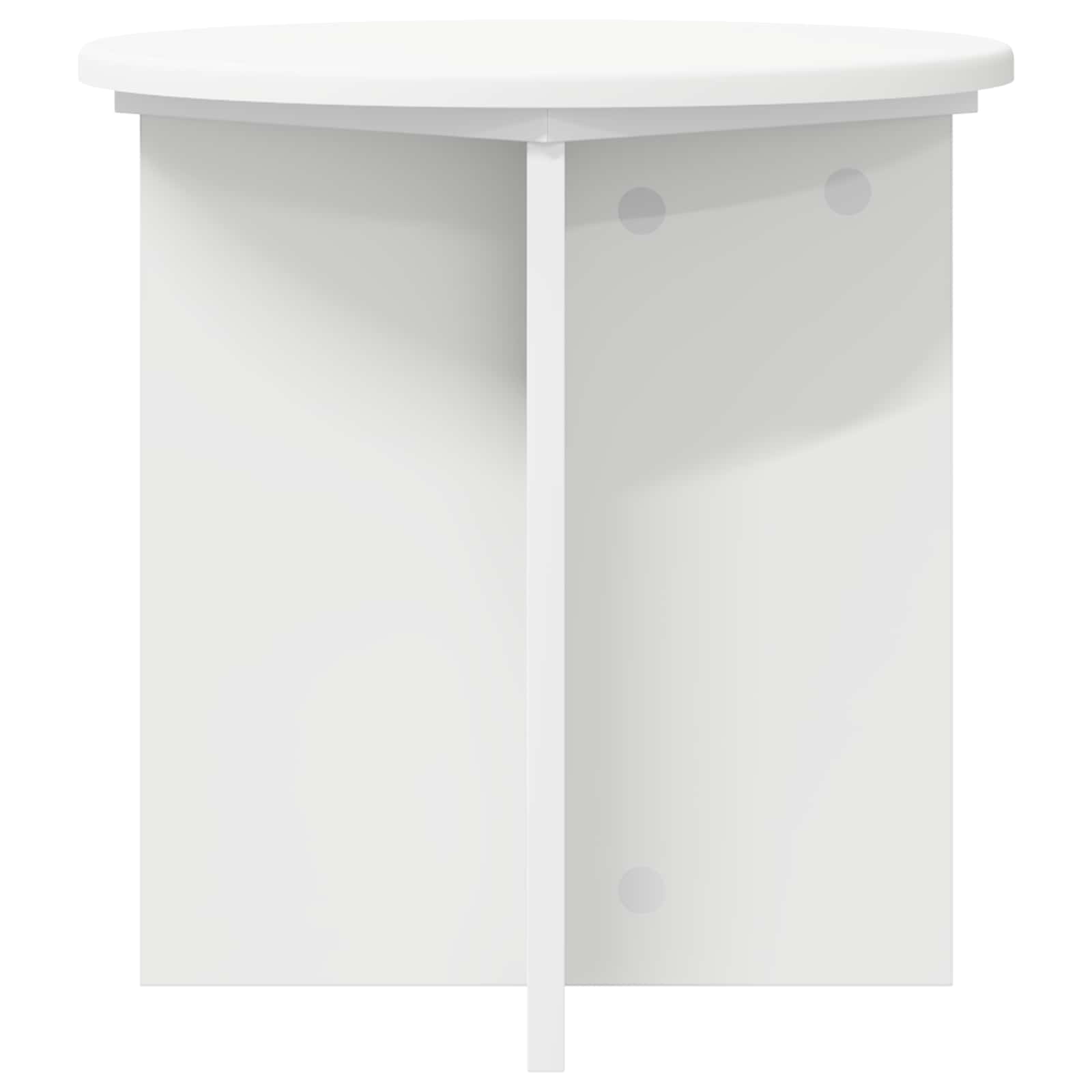 Supporto per piante 2 pz Bianco Ø40 x 40 cm