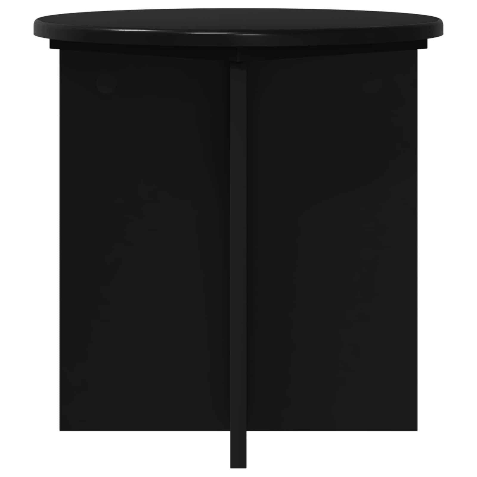 Supporto per piante 2 pz Nero 40 x 40 x 40 cm