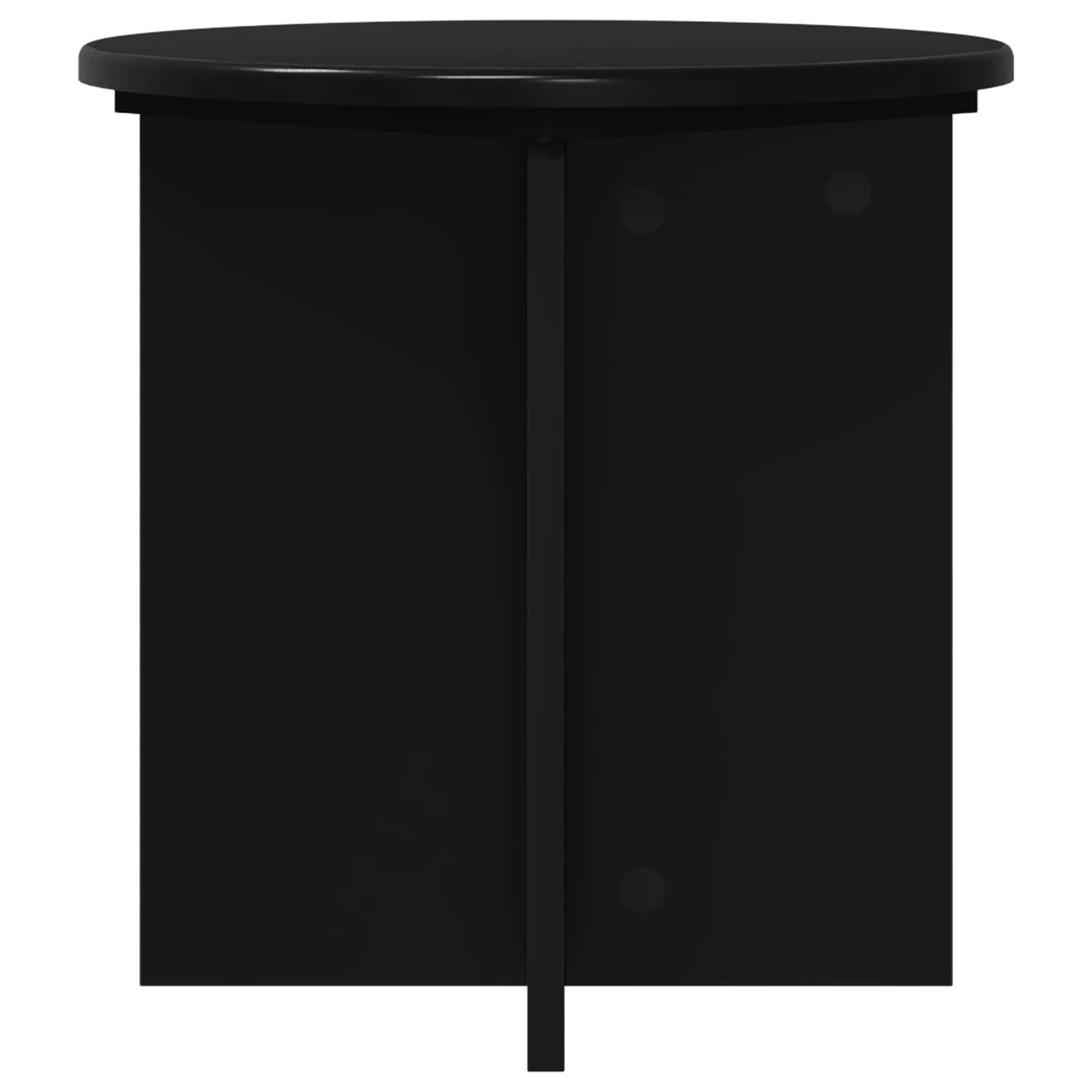 Supporto per piante 2 pz Nero 40 x 40 x 40 cm