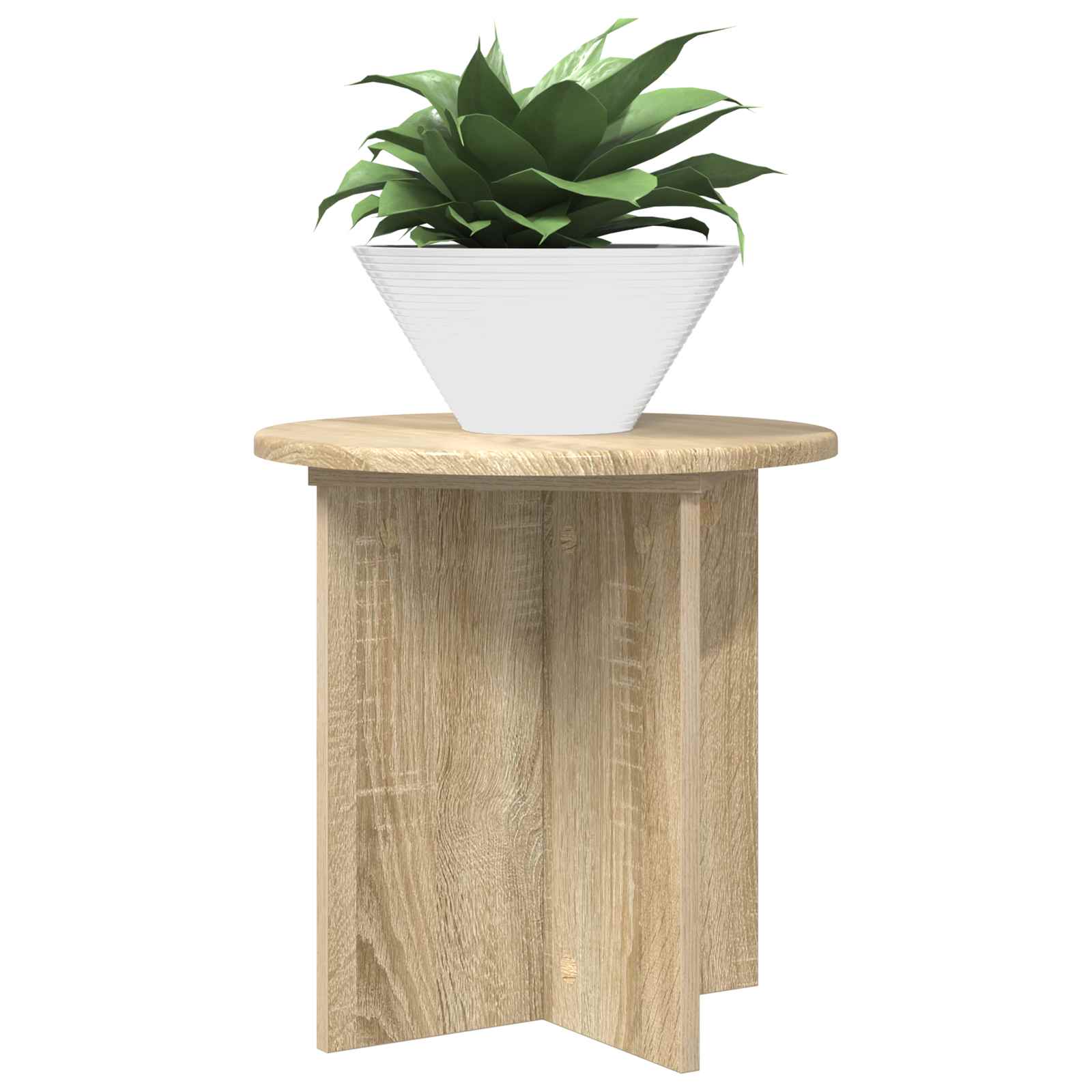 Supporto per piante 2 pz Rovere Sonoma 40 x 40 x 40 cm