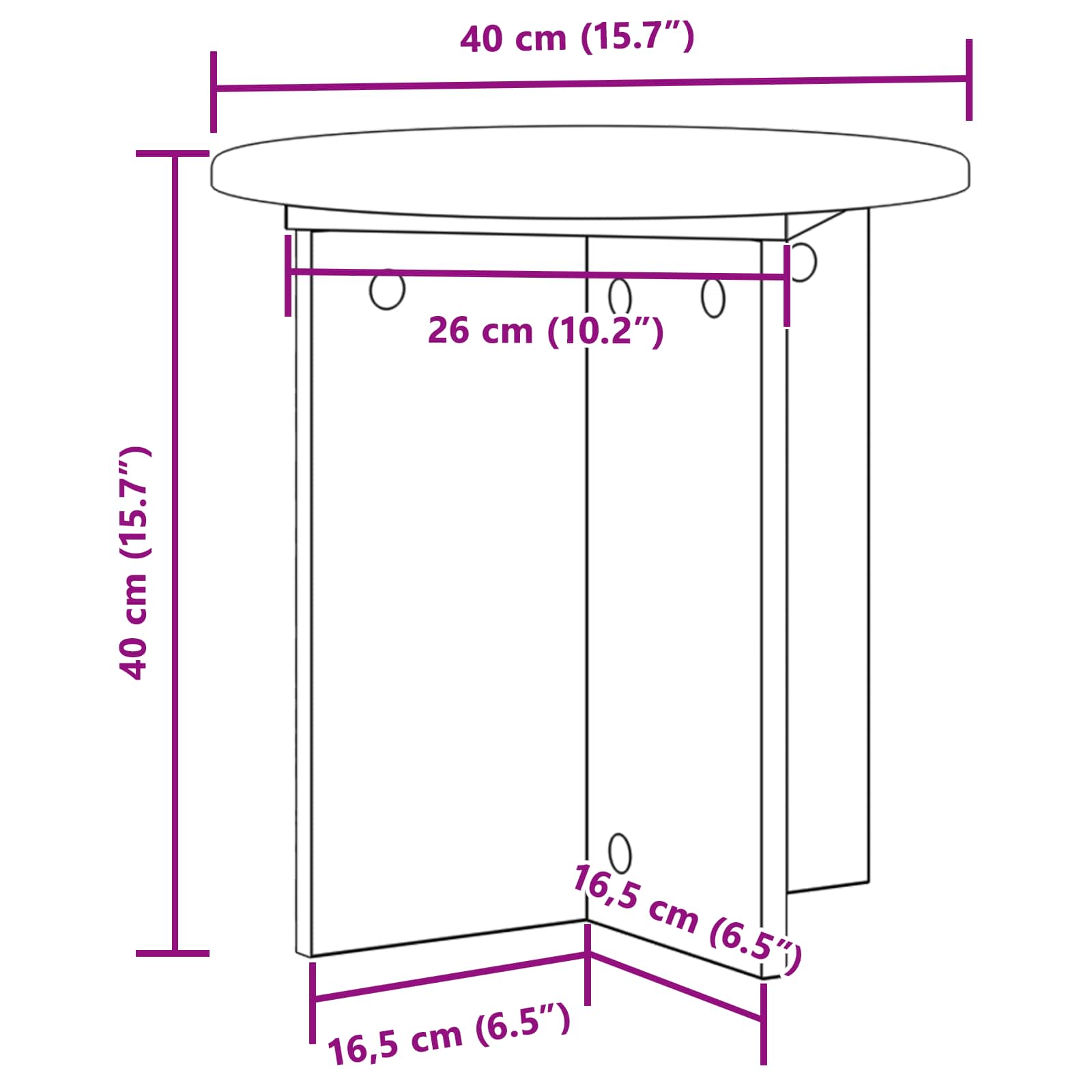 Supporto per piante 2 pz Grigio Cemento 40 x 40 x 40 cm