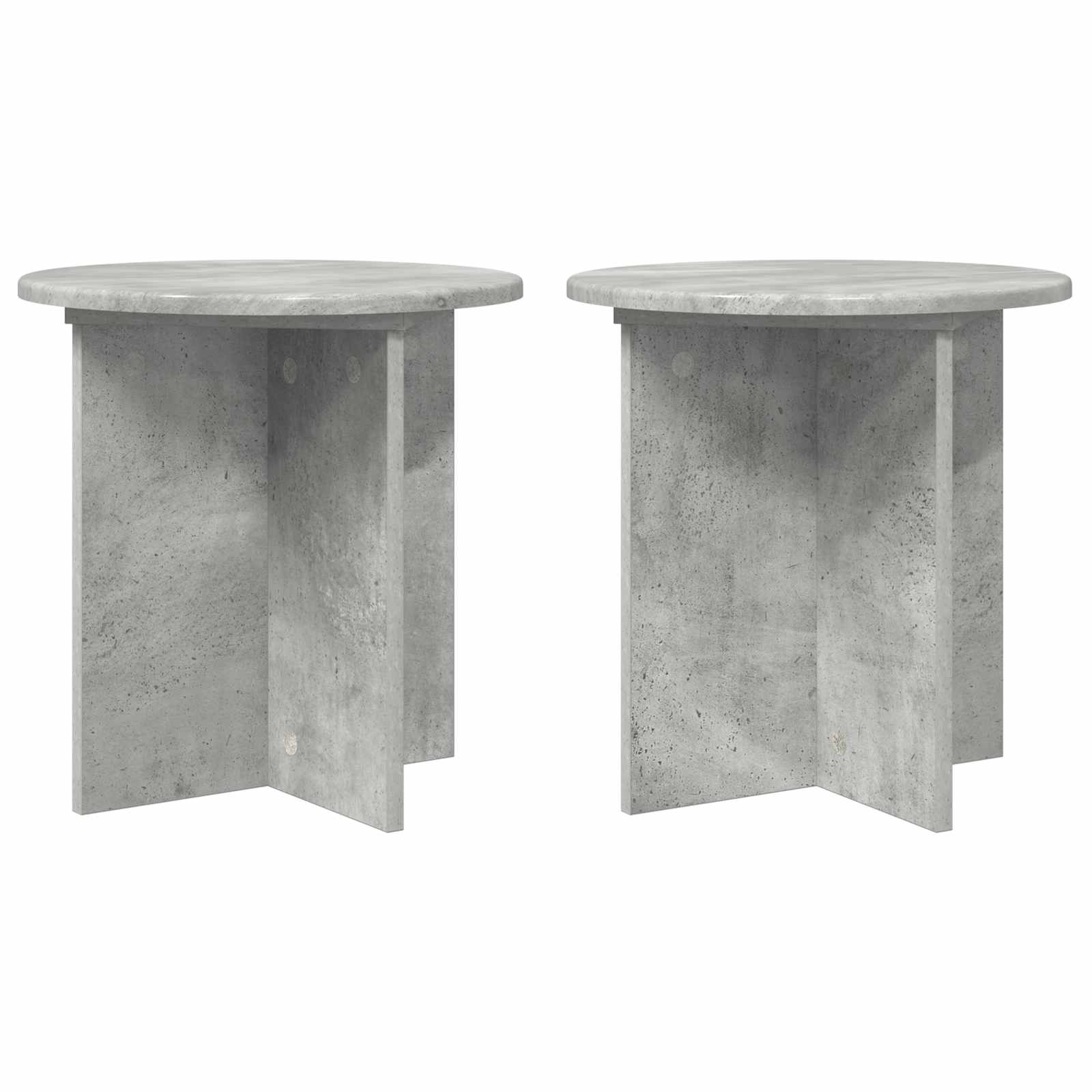 Supporto per piante 2 pz Grigio Cemento 40 x 40 x 40 cm