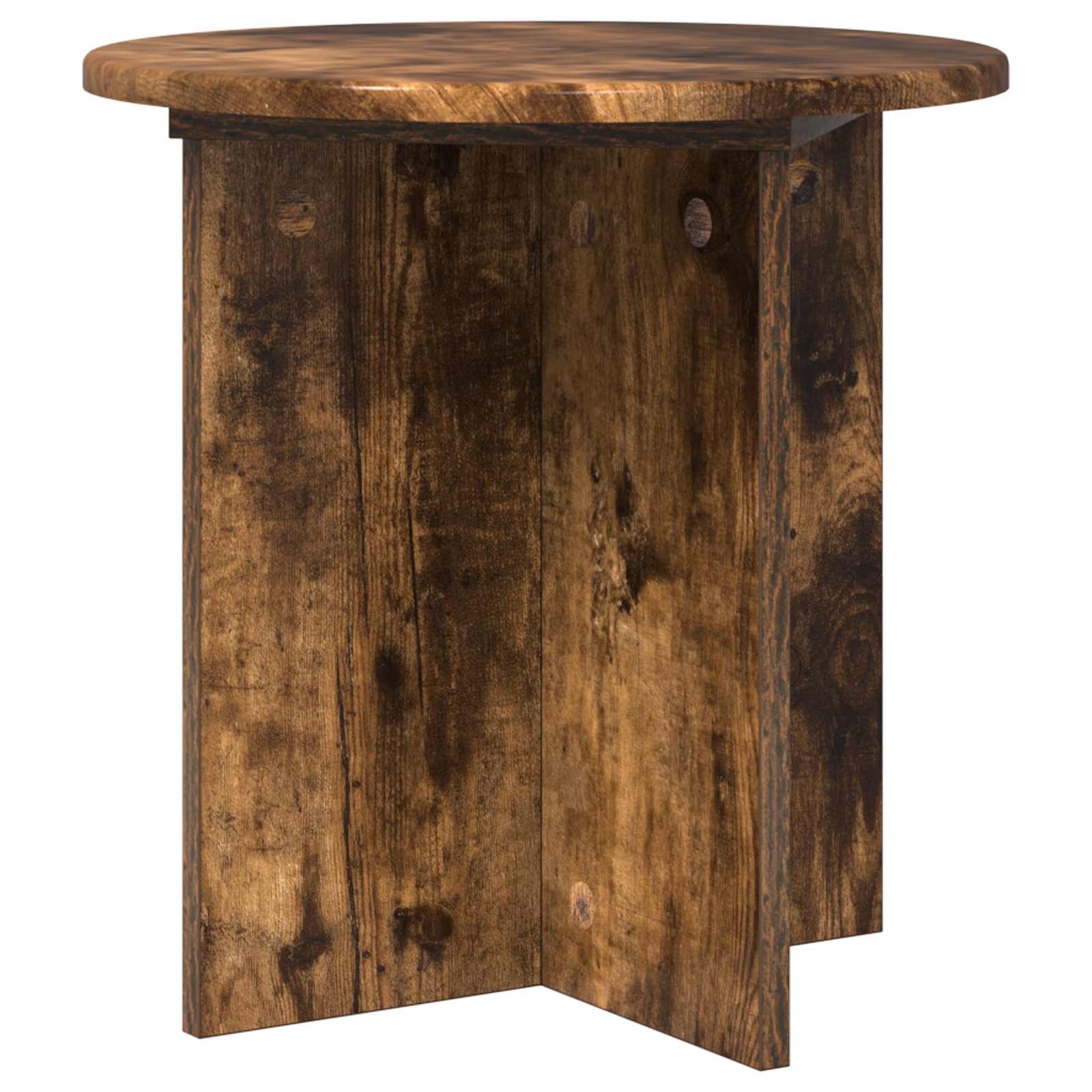 Supporto per piante 2 pz Rovere Fumo 40 x 40 x 40 cm