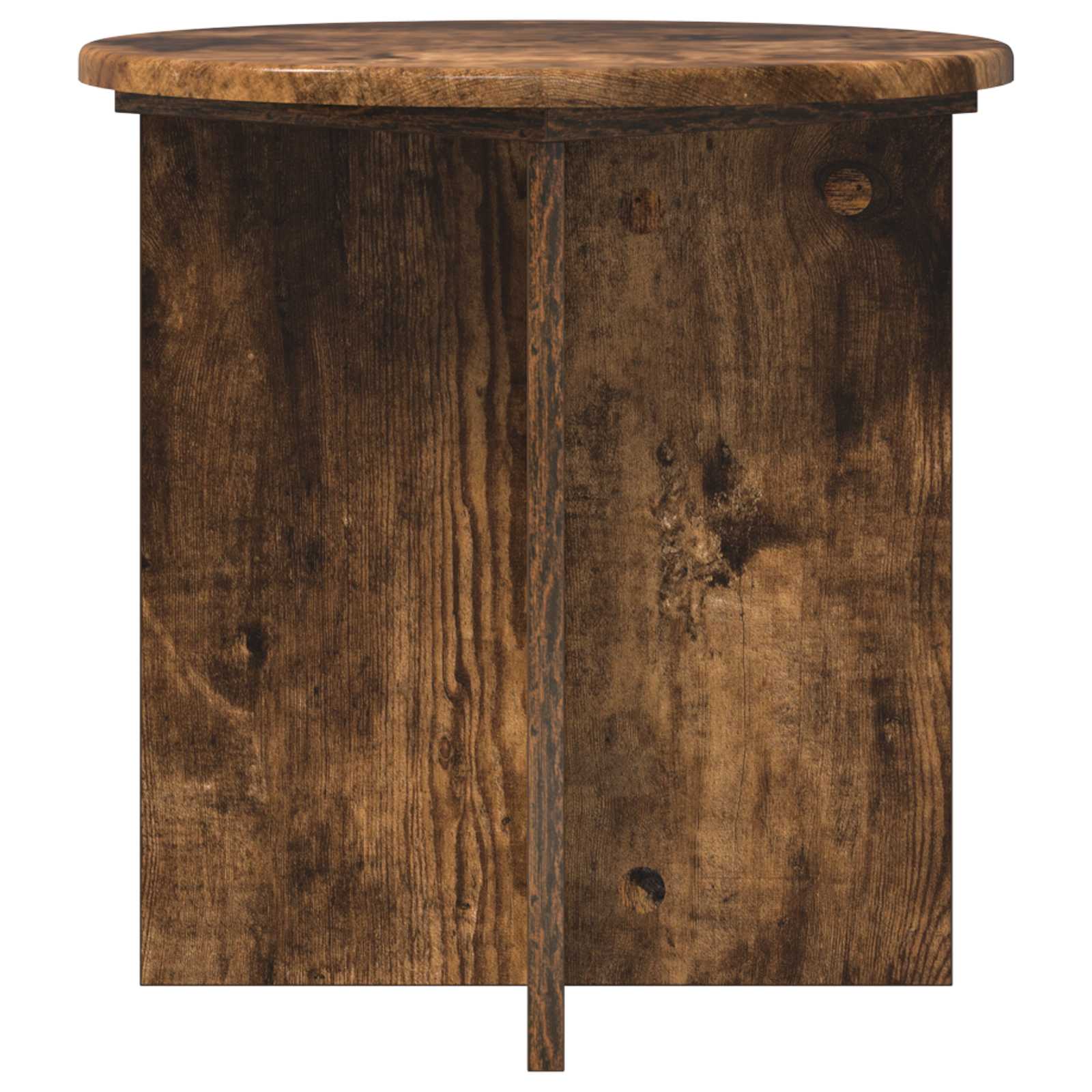 Supporto per piante 2 pz Rovere Fumo 40 x 40 x 40 cm