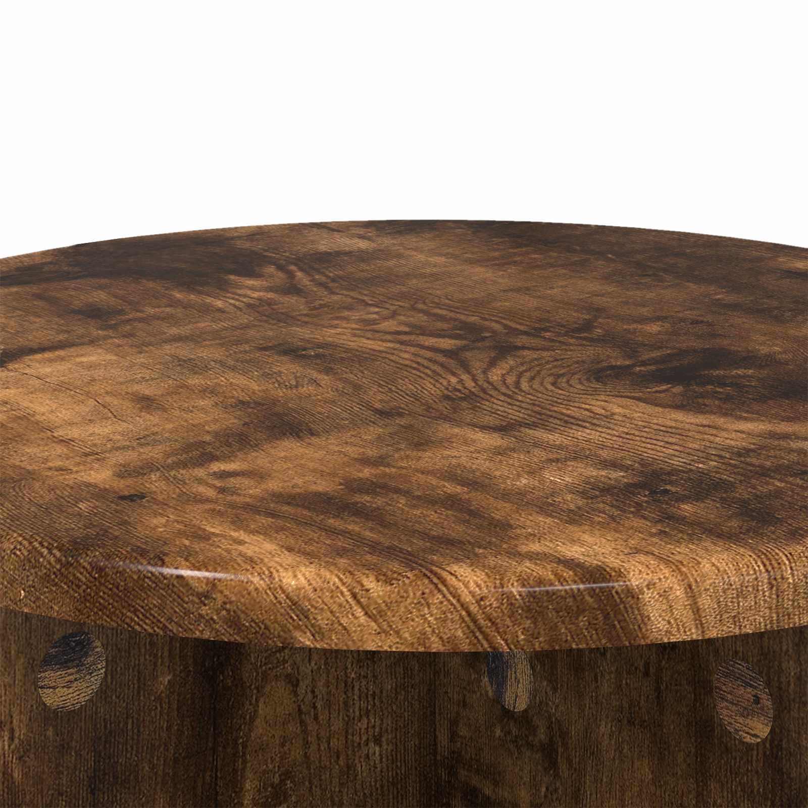 Supporto per piante 2 pz Rovere Fumo 40 x 40 x 40 cm