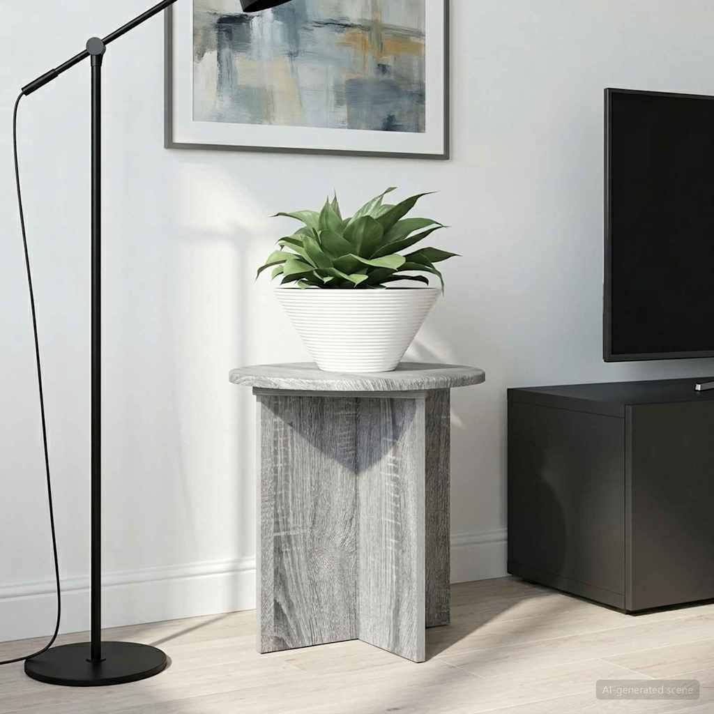 Supporto per piante 2 pz Grigio Sonoma 40 x 40 x 40 cm