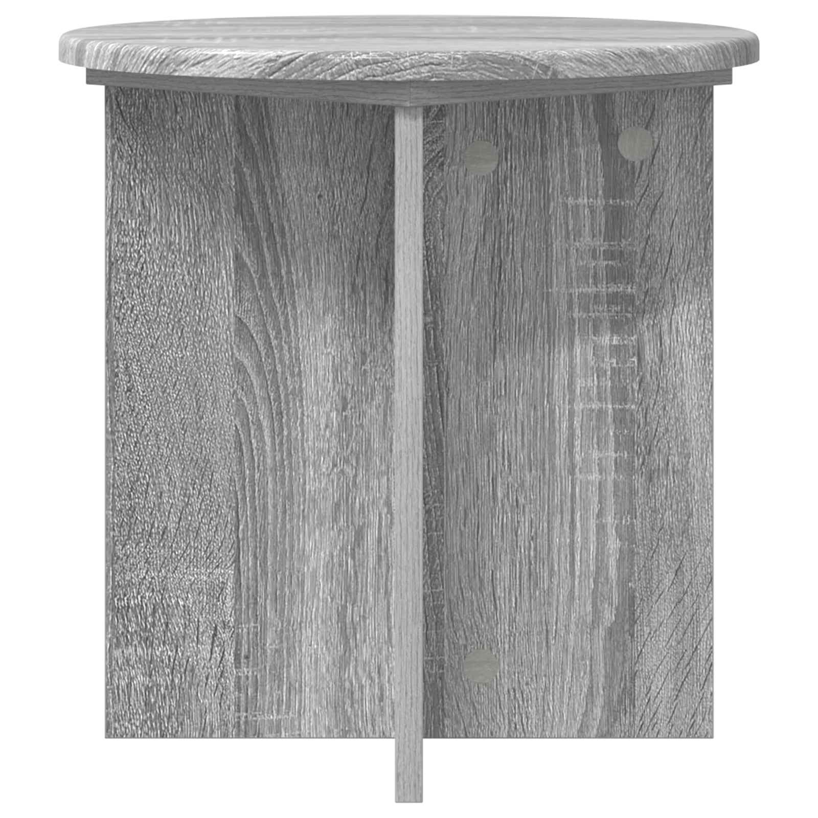 Supporto per piante 2 pz Grigio Sonoma 40 x 40 x 40 cm