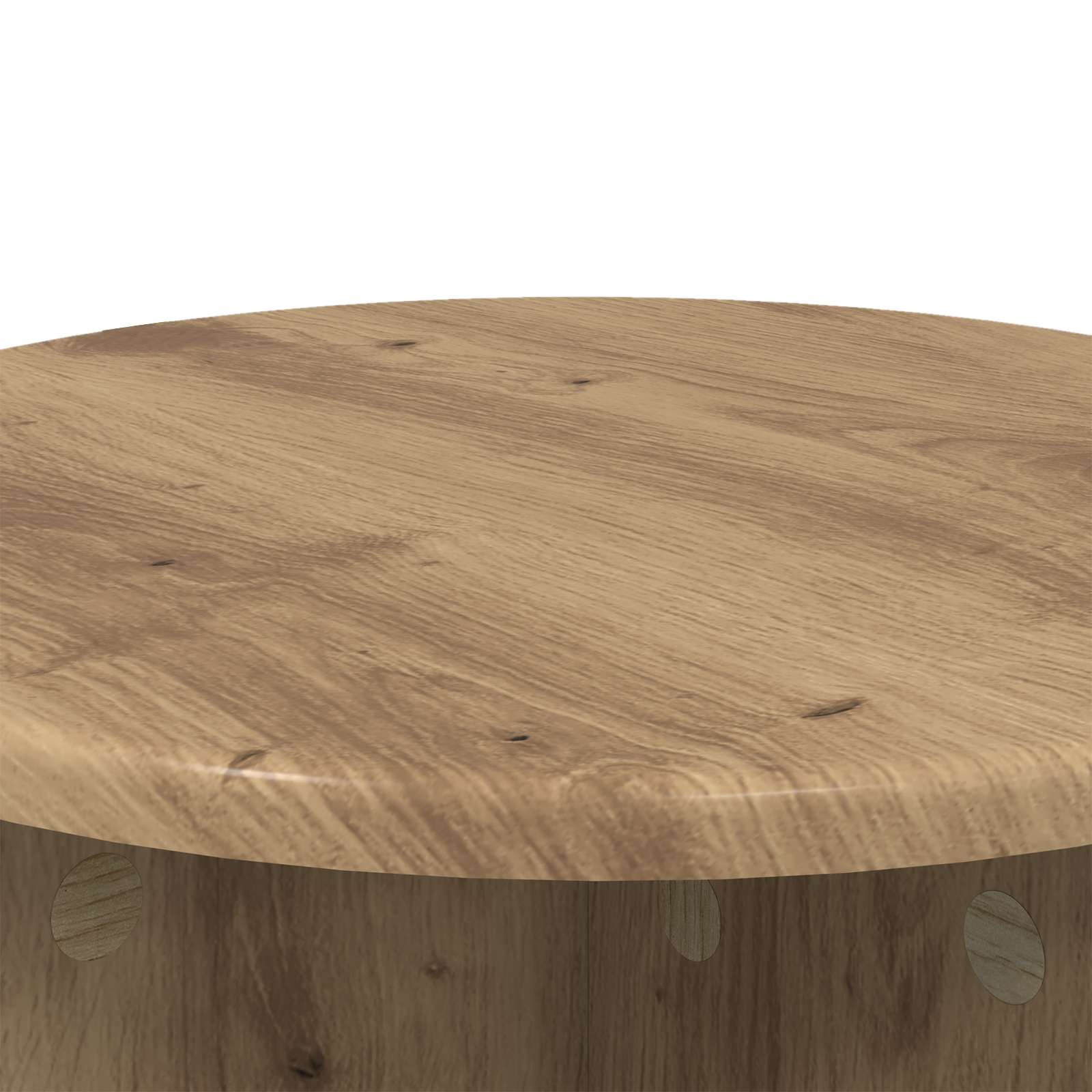 Supporto per piante 2 pz Rovere Artigianale 40 x 40 x 40 cm