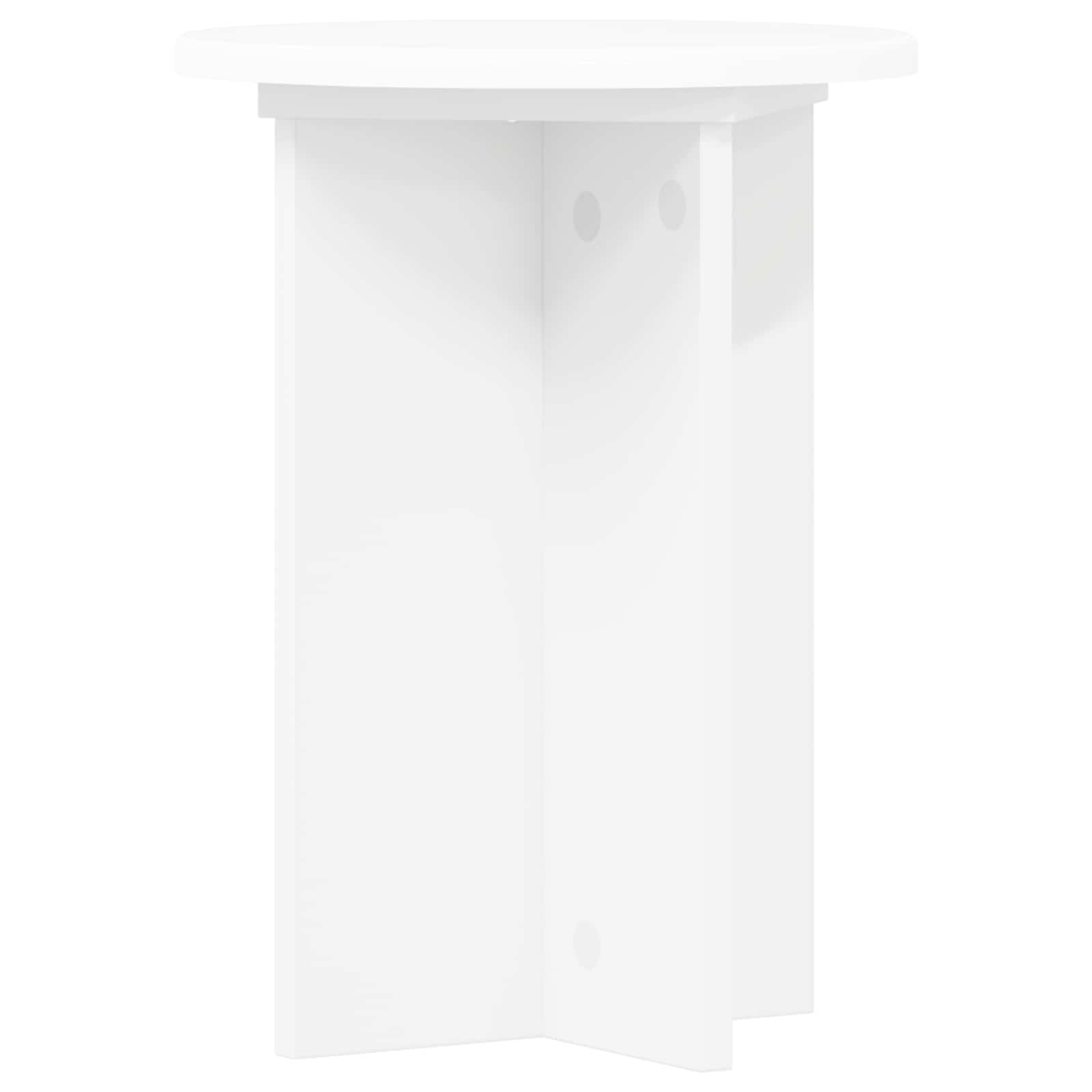 Supporto per piante 2 pz Bianco Ø29,5 x 40 cm