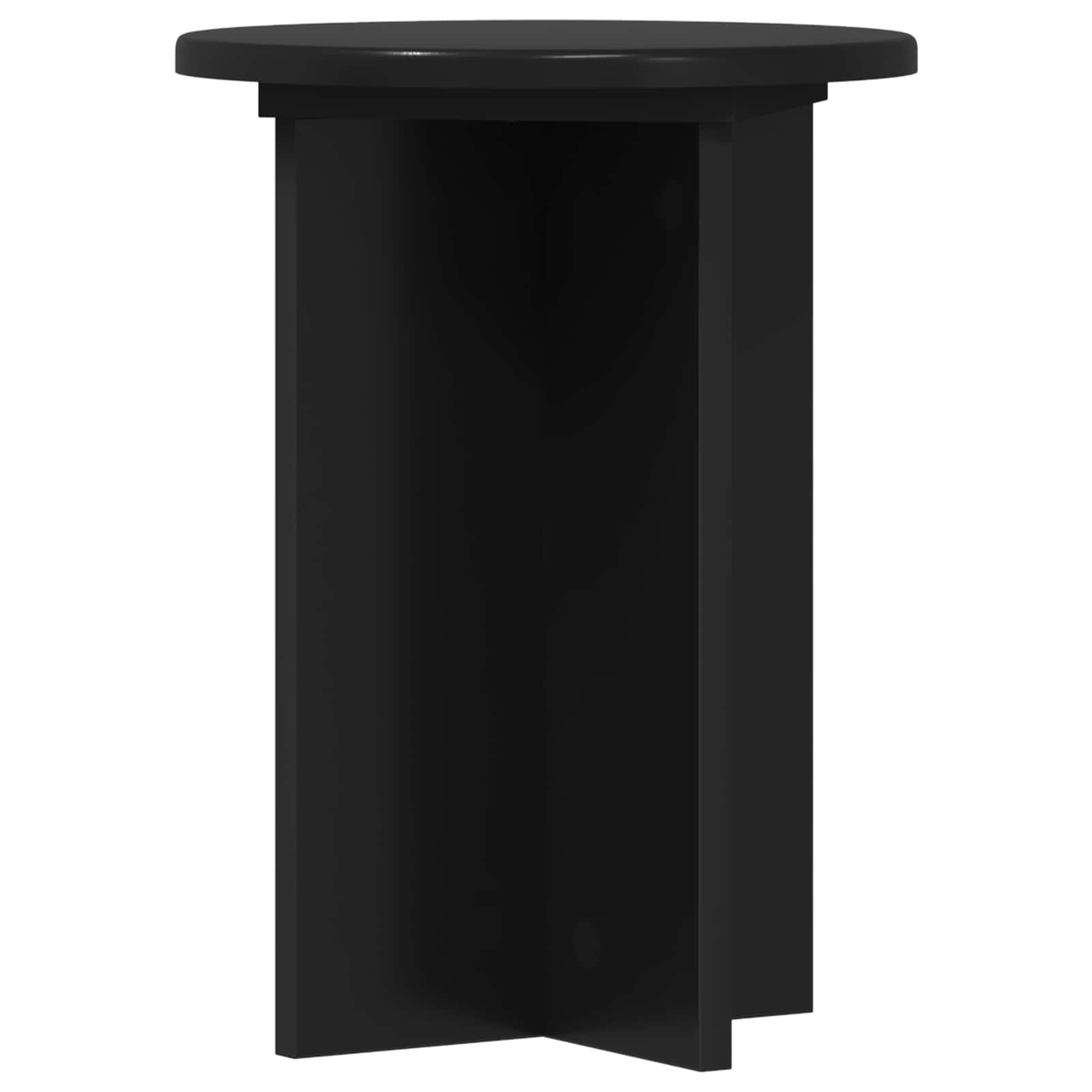 Supporto per piante 2 pz Nero Ø29,5 x 40 cm