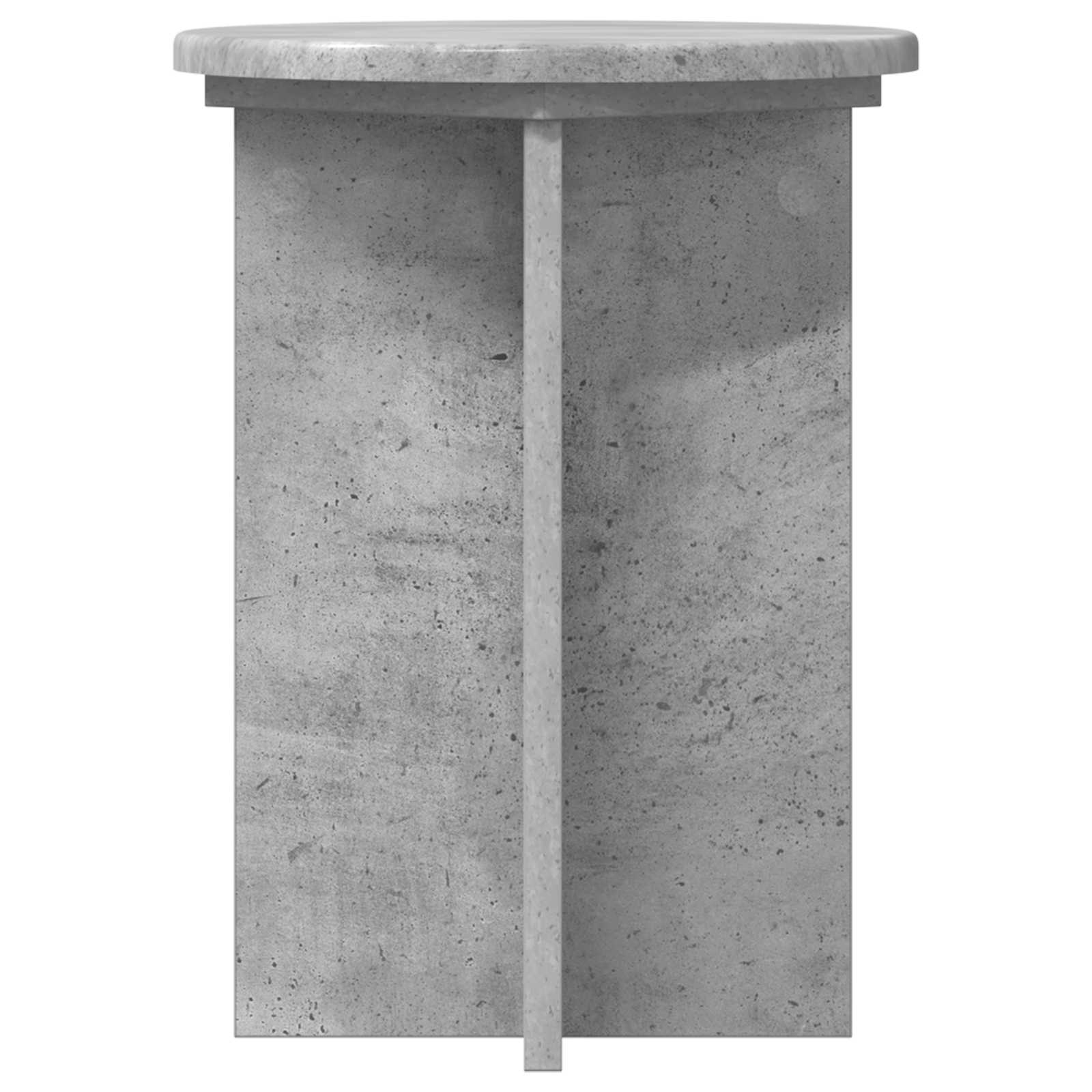 Supporto per piante 2 pz Grigio Cemento Ø29,5 x 40 cm