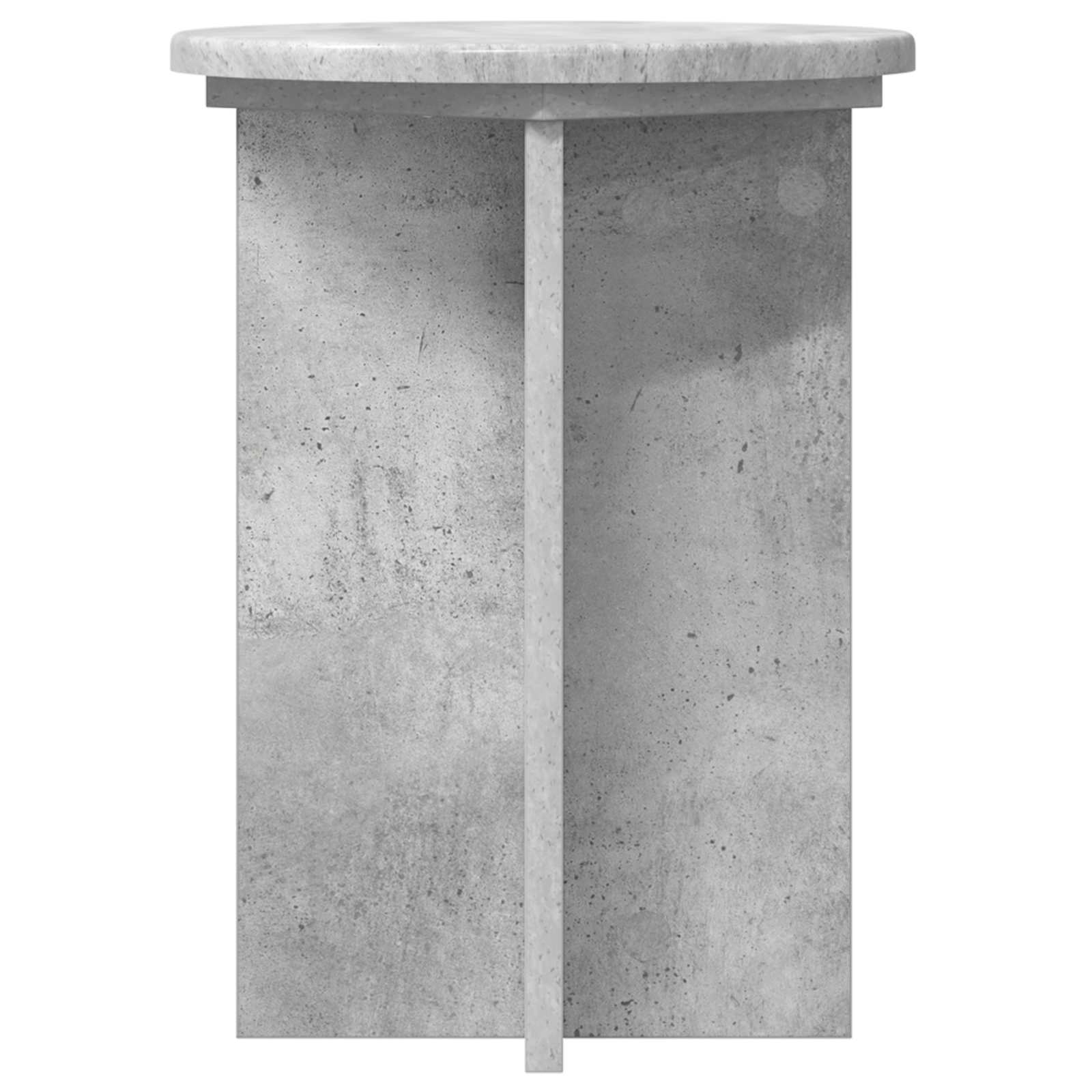 Supporto per piante 2 pz Grigio Cemento Ø29,5 x 40 cm
