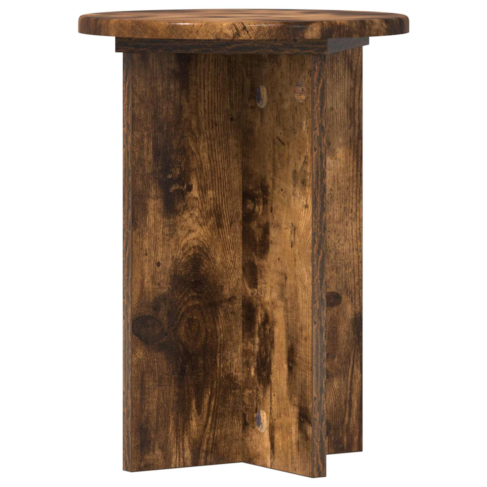 Supporto per piante 2 pz Rovere Fumo Ø29,5 x 40 cm