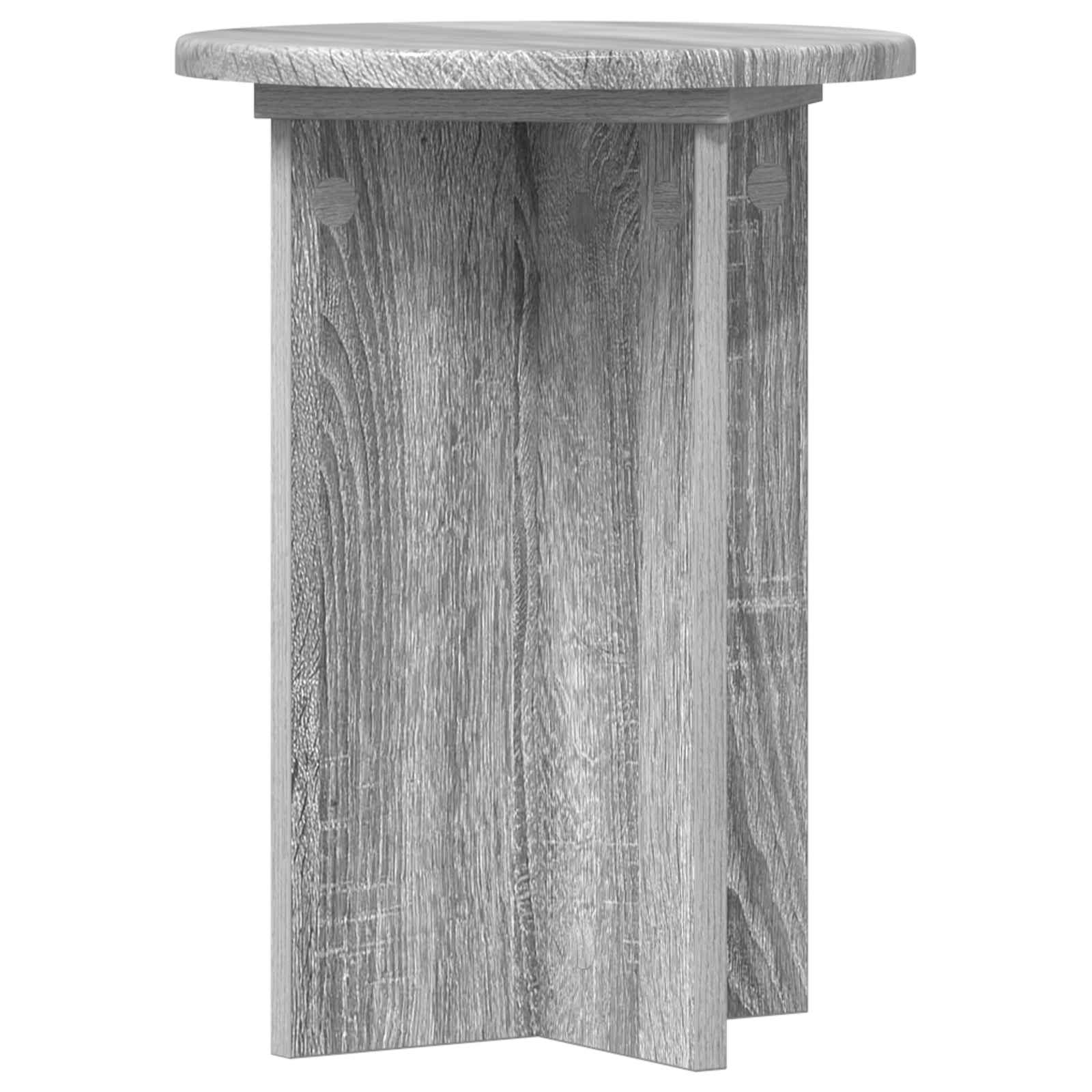 Supporto per piante 2 pz Grigio Sonoma Ø29,5 x 40 cm