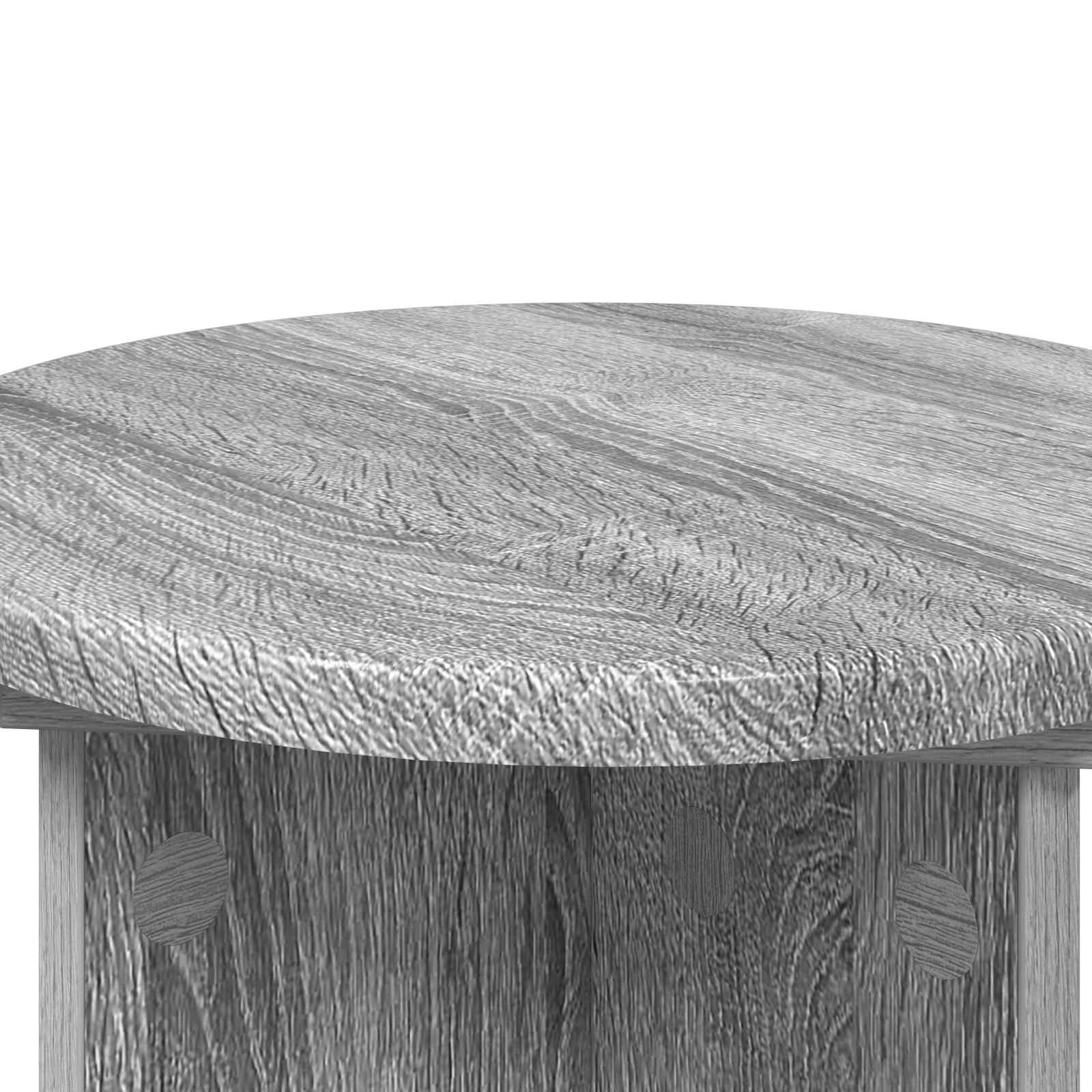 Supporto per piante 2 pz Grigio Sonoma Ø29,5 x 40 cm