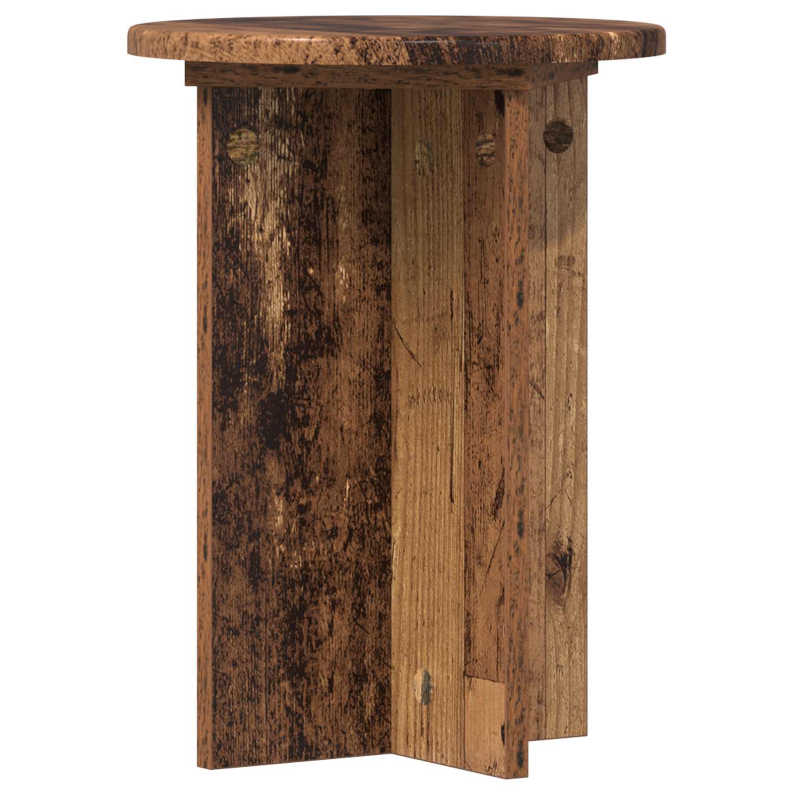 Supporto per piante 2 pz Legno antico Ø29,5 x 40 cm