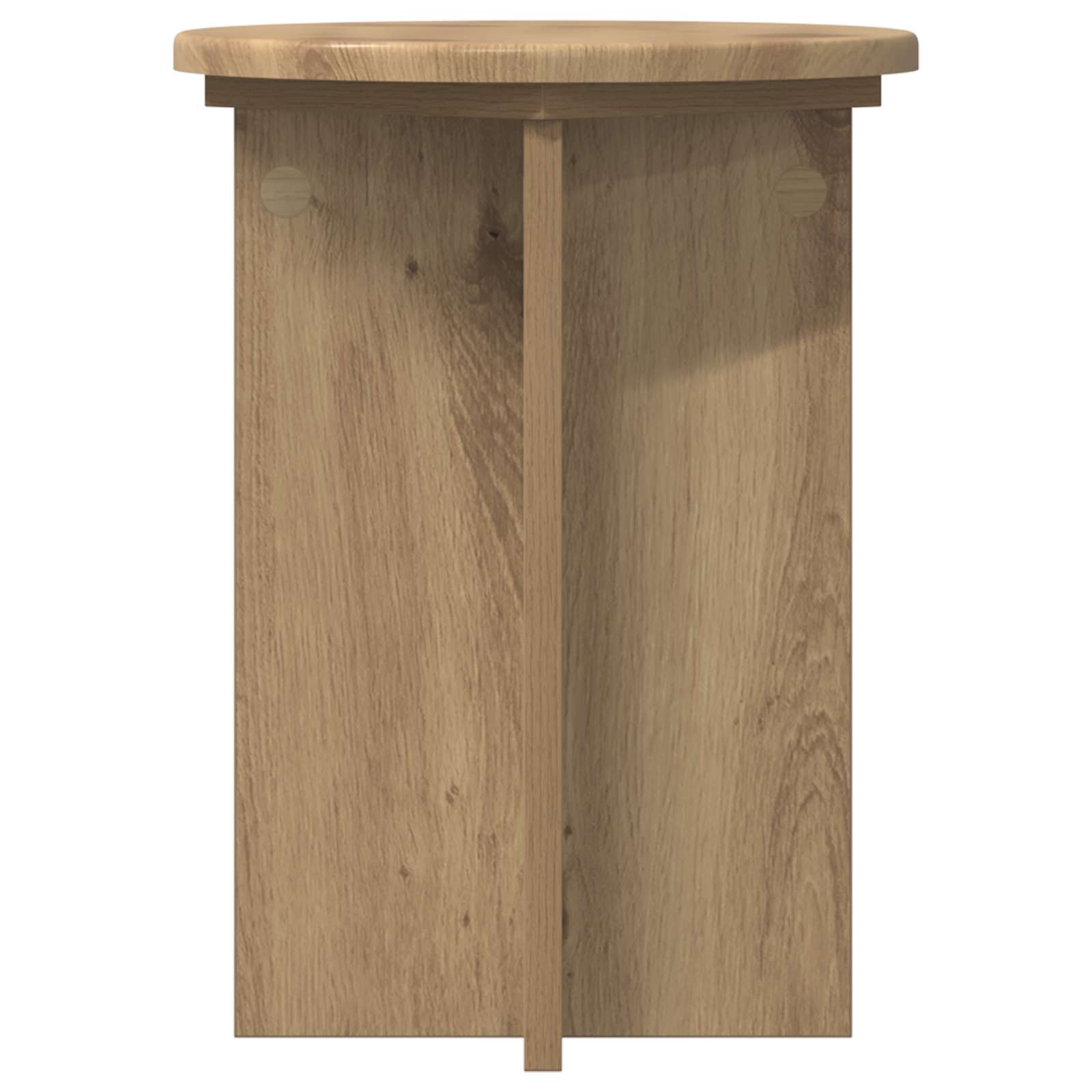 Supporto per piante 2 pz Rovere Artigianale Ø29,5 x 40 cm