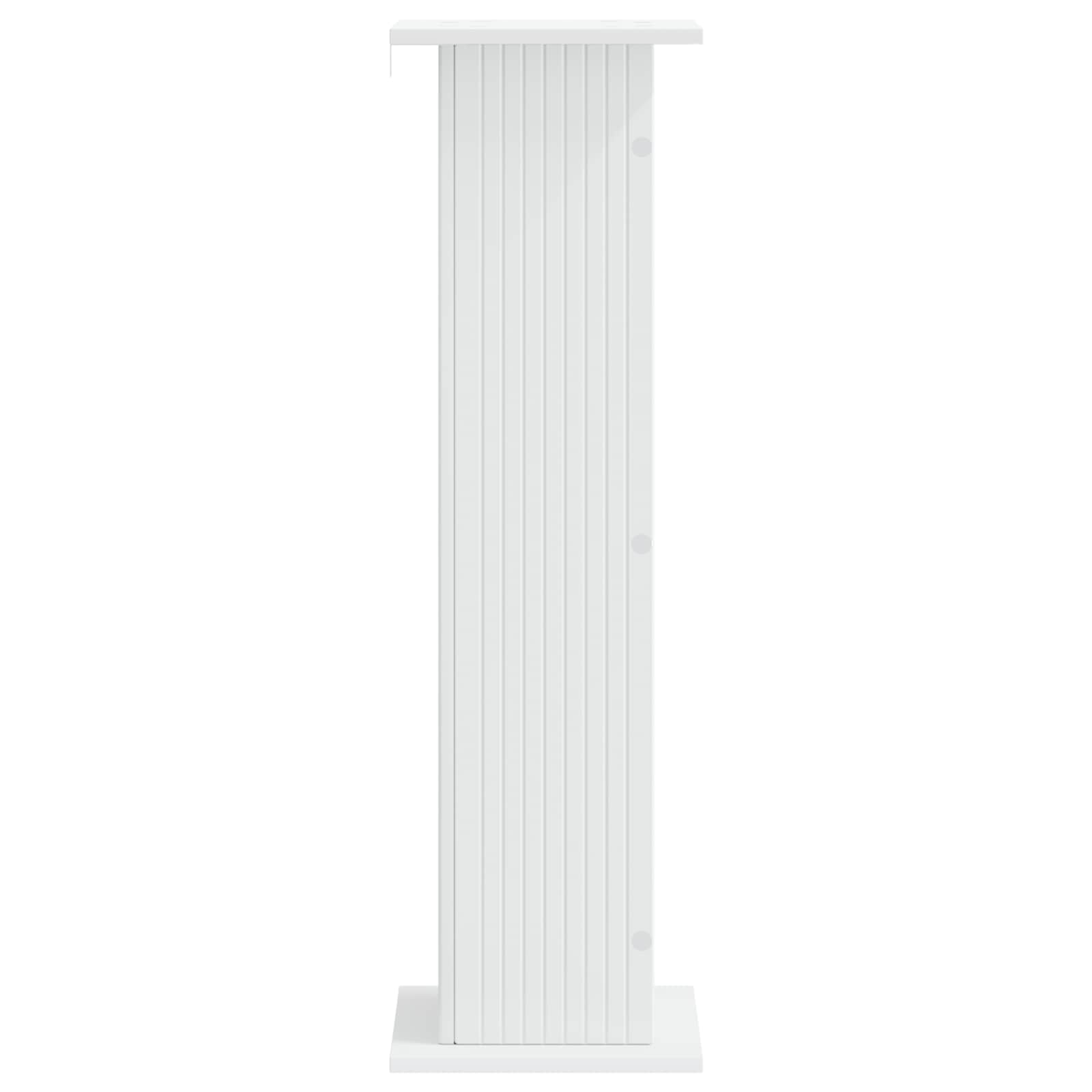 Supporto per piante Bianco 30,5 x 30 x 100,5 cm