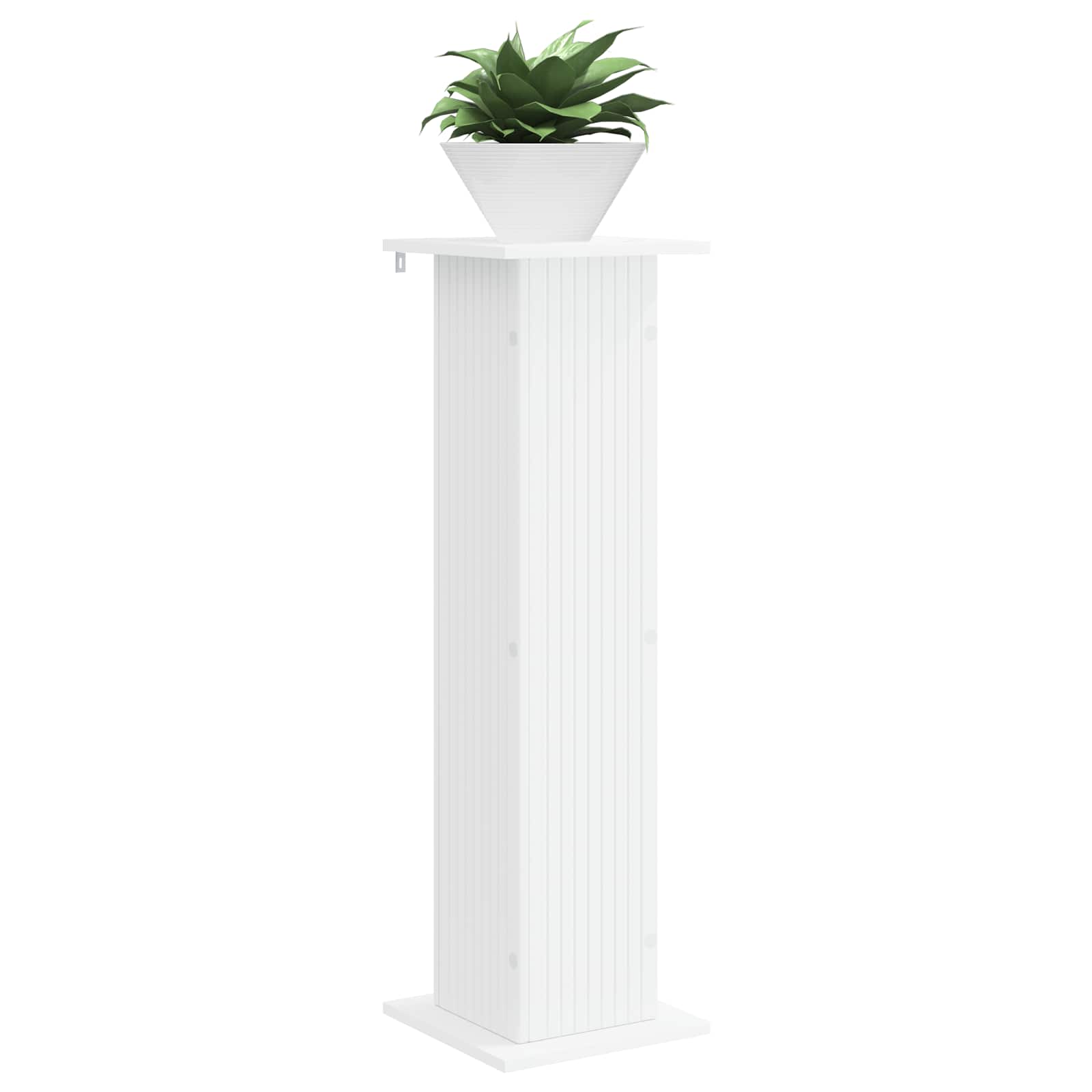 Supporto per piante 2 pz Bianco 30,5 x 30 x 100,5 cm