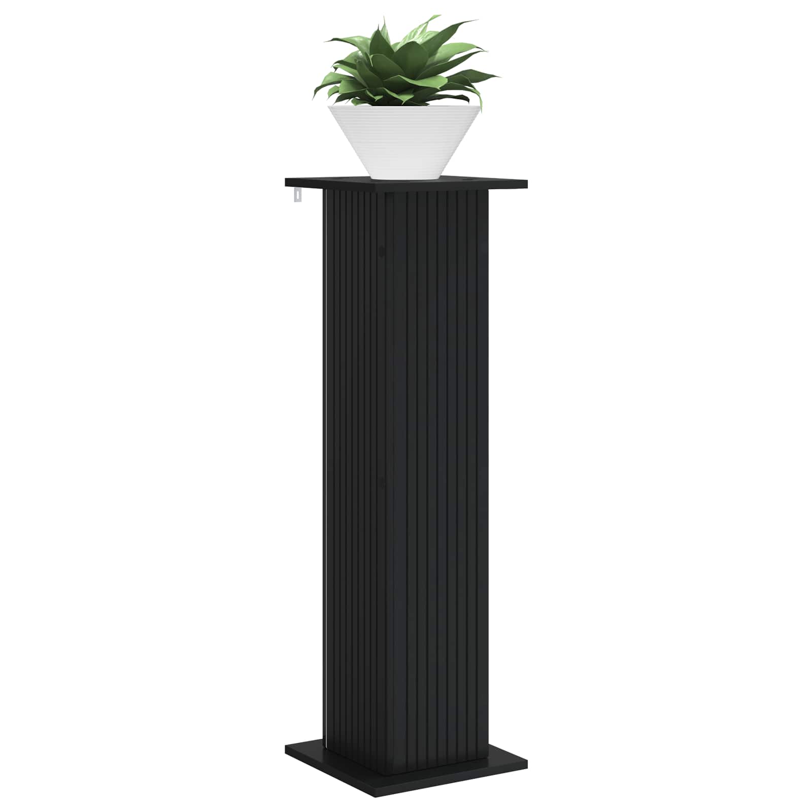 Supporto per piante Nero 30,5 x 30 x 100,5 cm