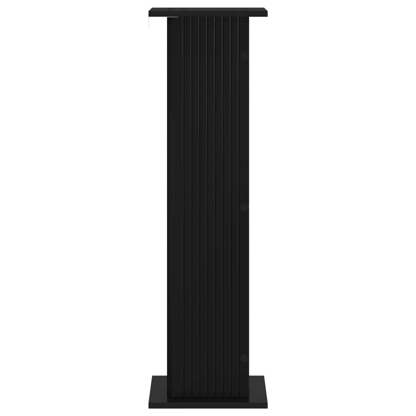 Supporto per piante 2 pz Nero 30,5 x 30 x 100,5 cm