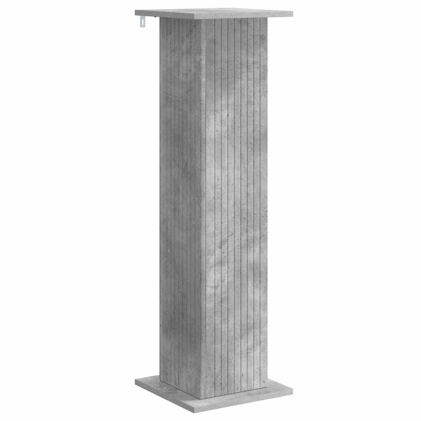 Supporto per piante 2 pz Grigio Cemento 30,5 x 30 x 100,5 cm