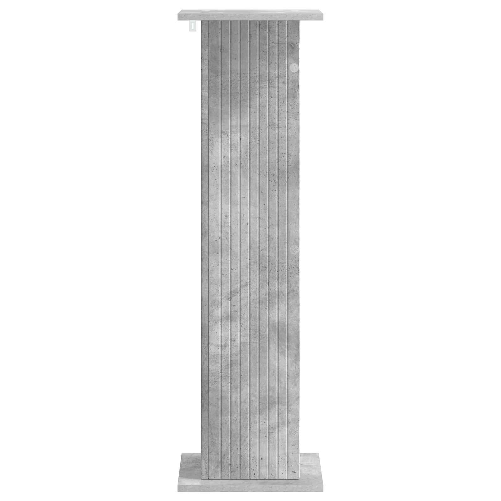 Supporto per piante 2 pz Grigio Cemento 30,5 x 30 x 100,5 cm