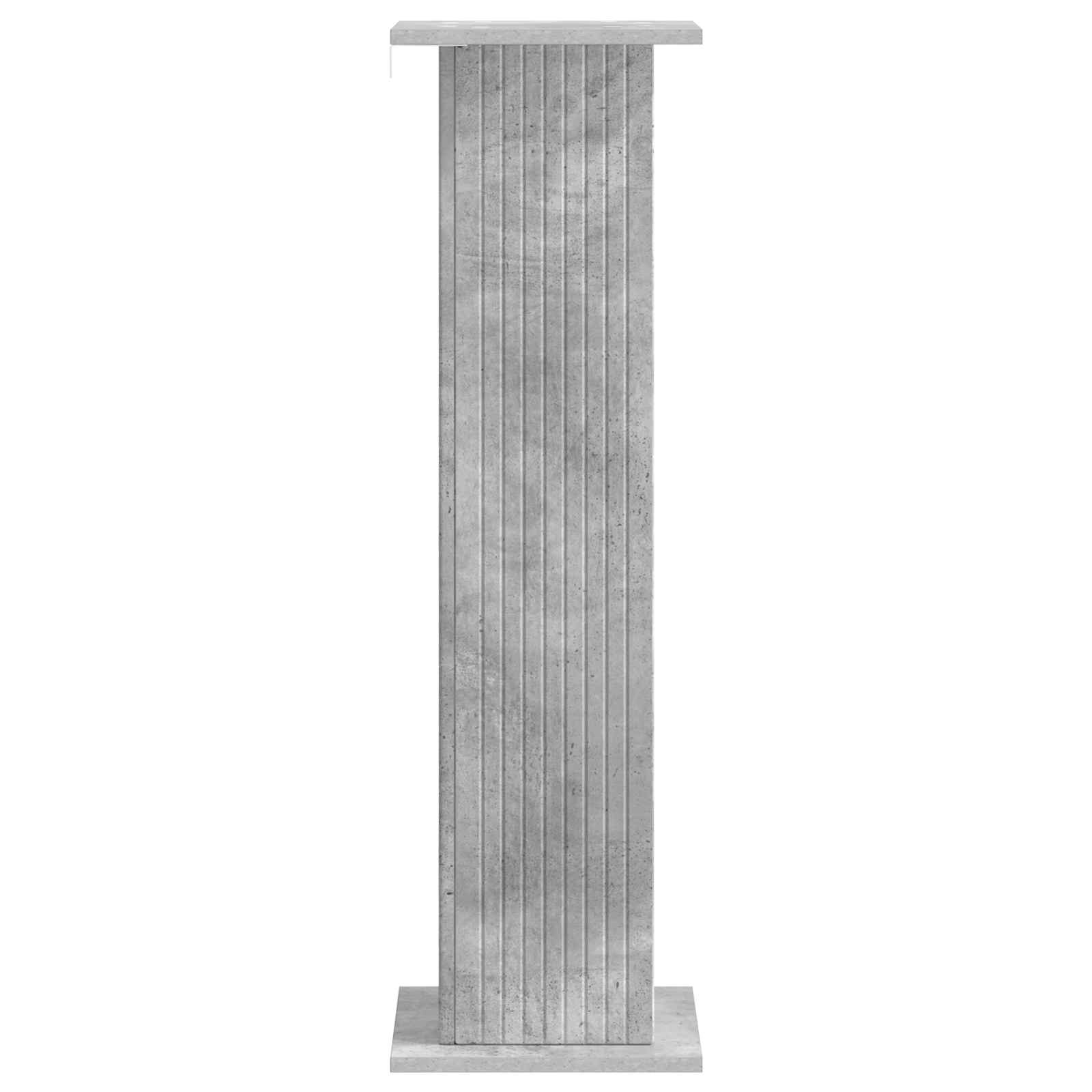 Supporto per piante 2 pz Grigio Cemento 30,5 x 30 x 100,5 cm