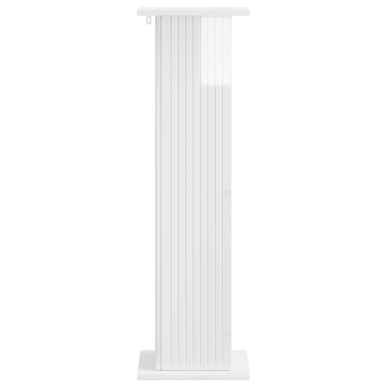 Supporto per piante Bianco Lucido 30,5 x 30 x 100,5 cm