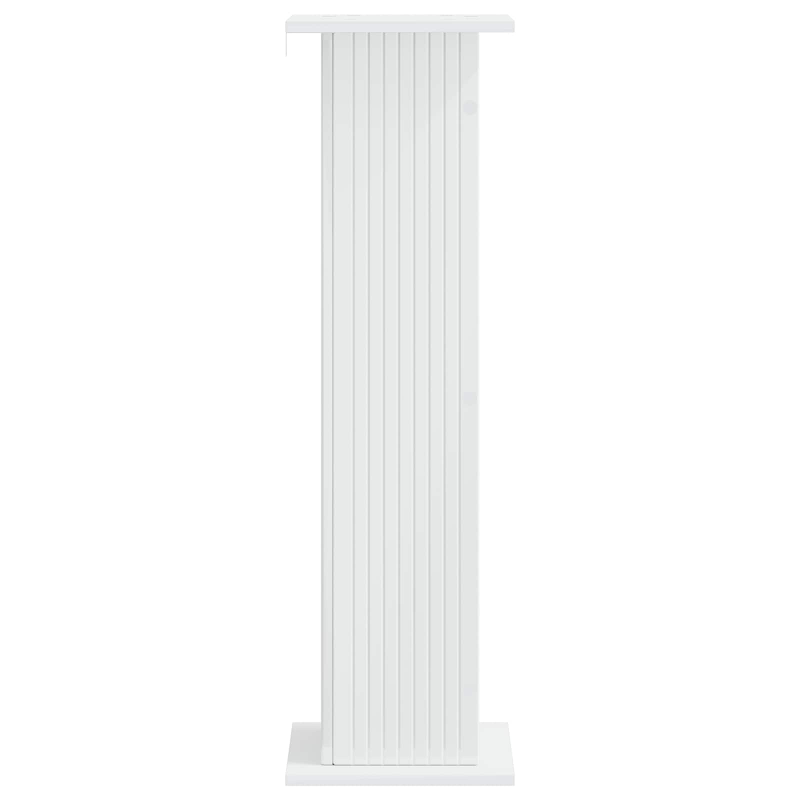 Supporto per piante Bianco Lucido 30,5 x 30 x 100,5 cm