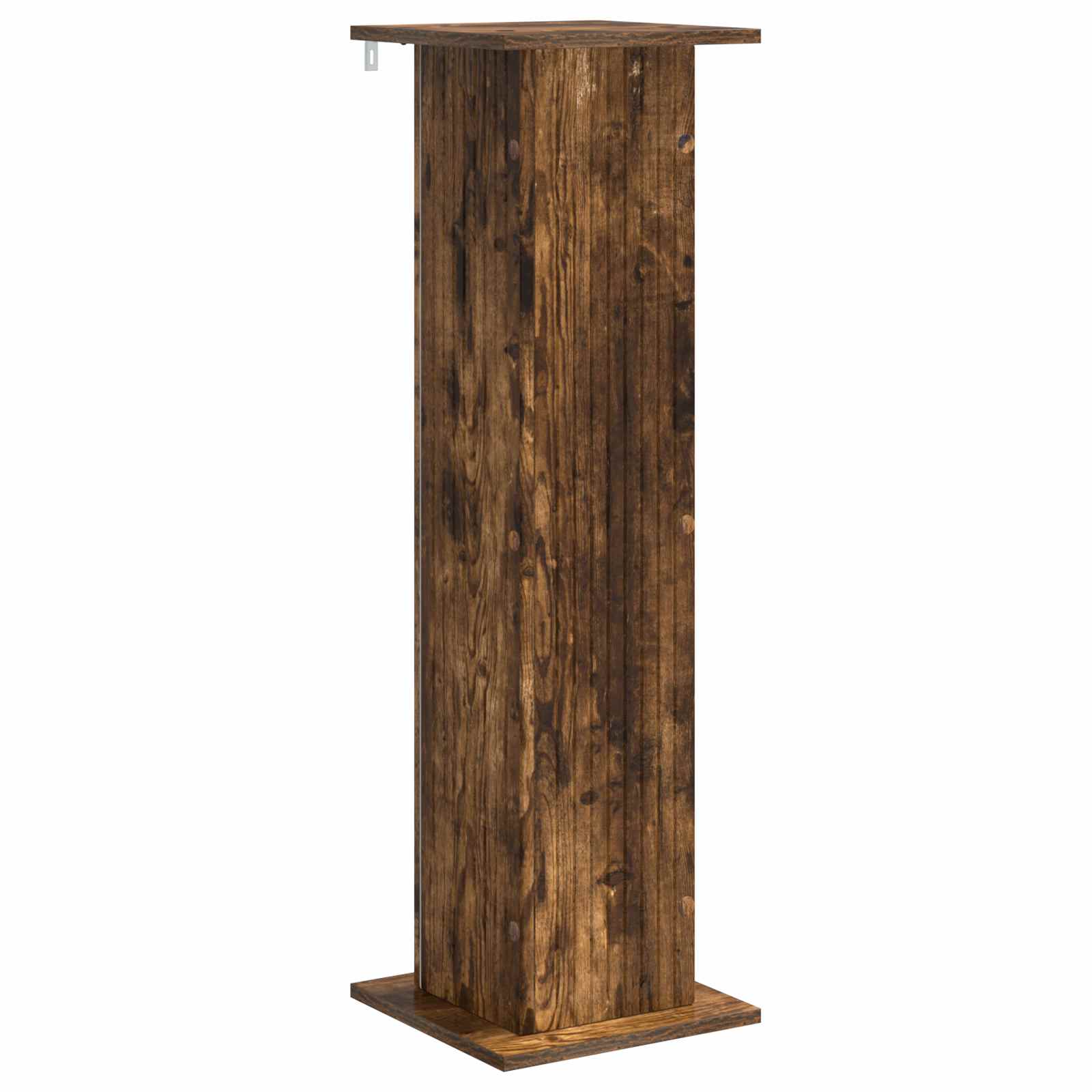 Supporto per piante 2 pz Rovere Fumo 30,5 x 30 x 100,5 cm