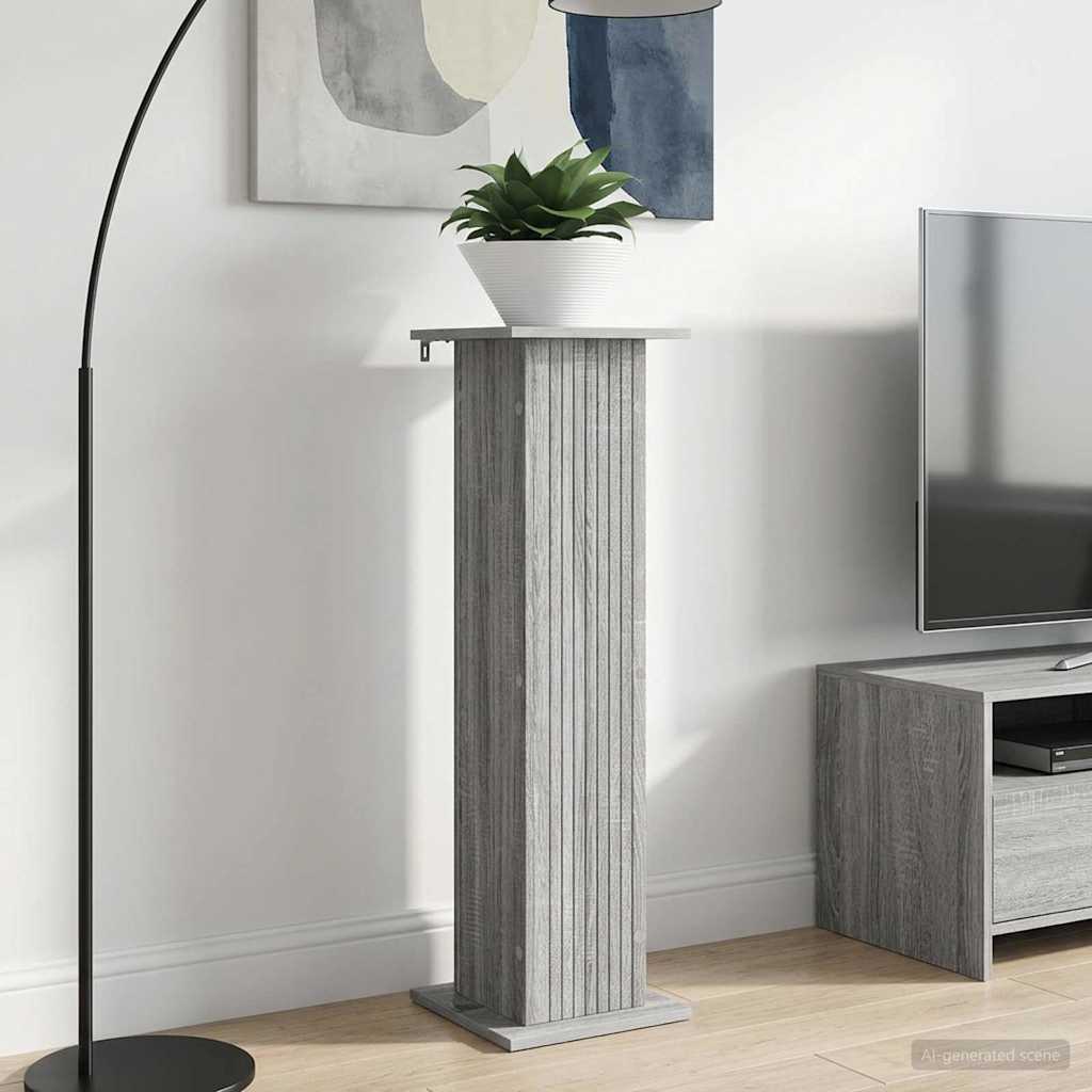 Supporto per piante Grigio Sonoma 30,5 x 30 x 100,5 cm