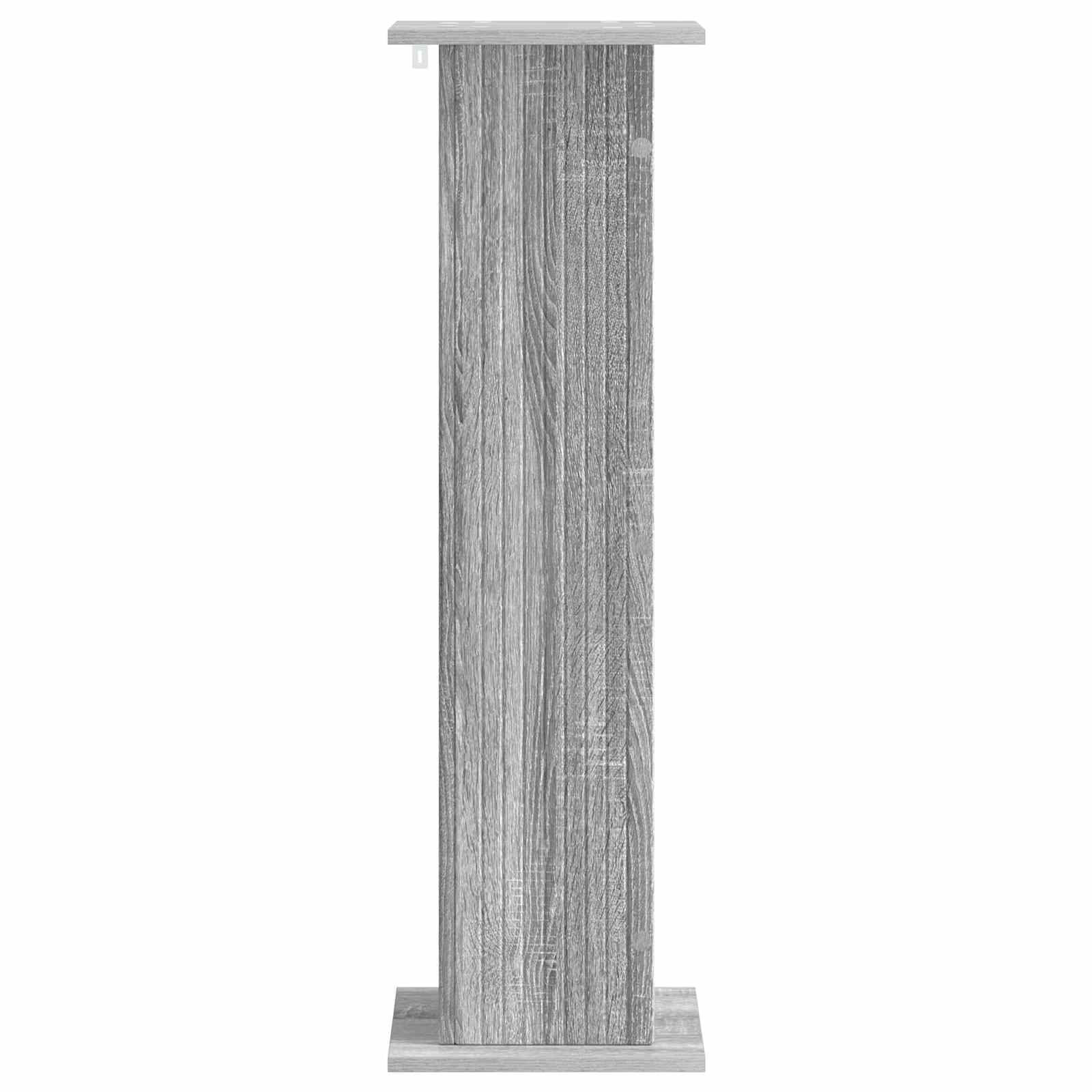 Supporto per piante Grigio Sonoma 30,5 x 30 x 100,5 cm