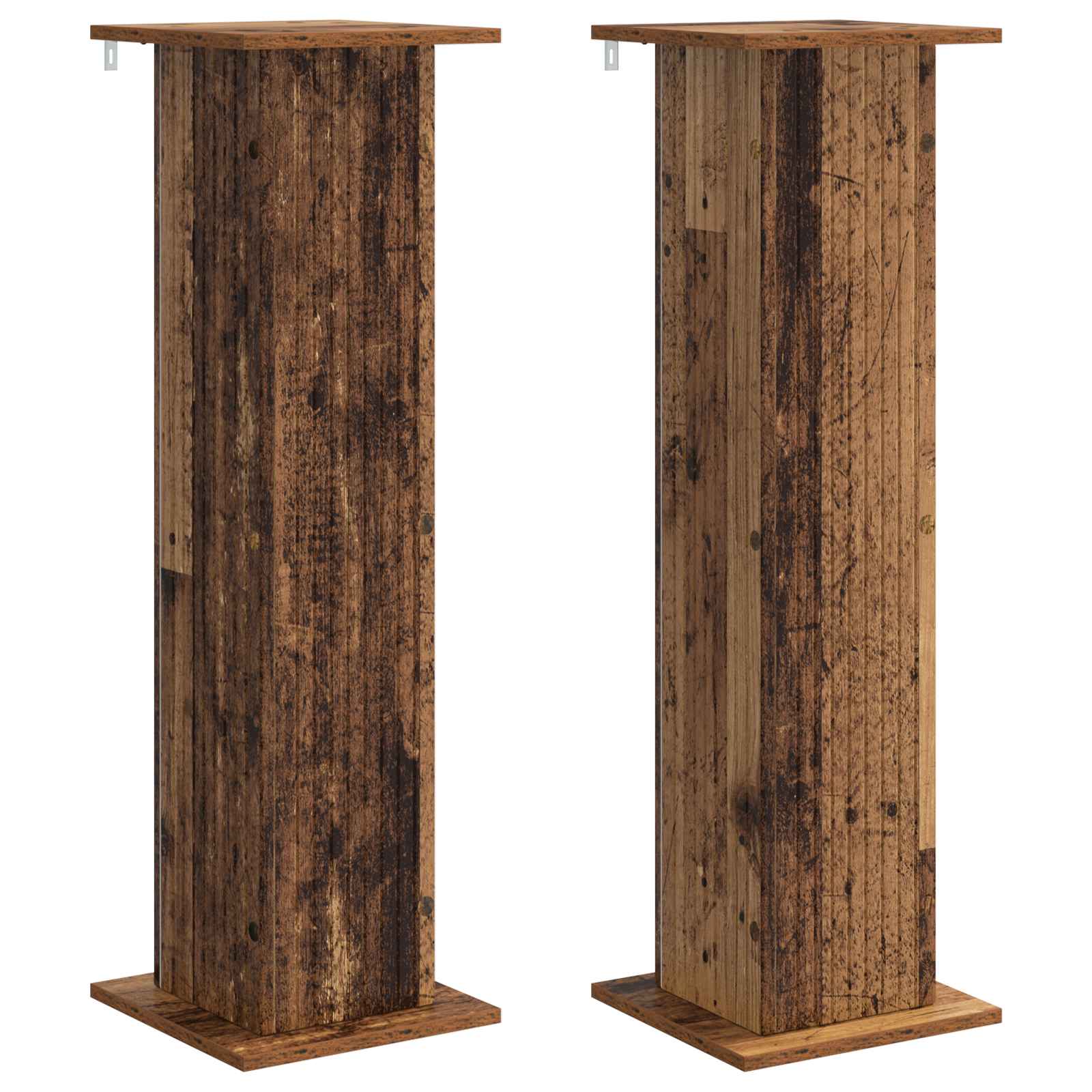 Supporto per piante 2 pz Legno antico 30,5 x 30 x 100,5 cm