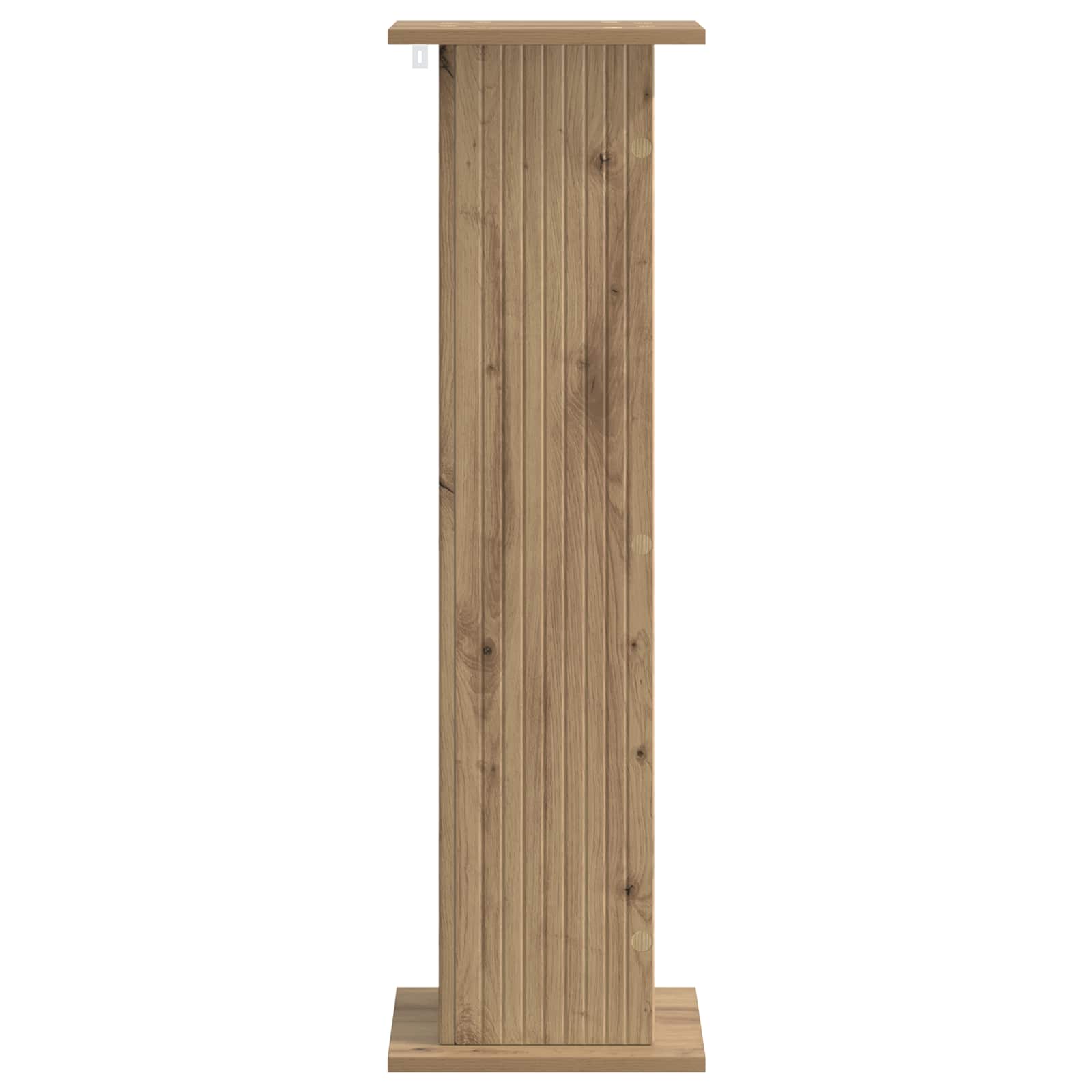 Supporto per piante 2 pz Rovere Artigianale