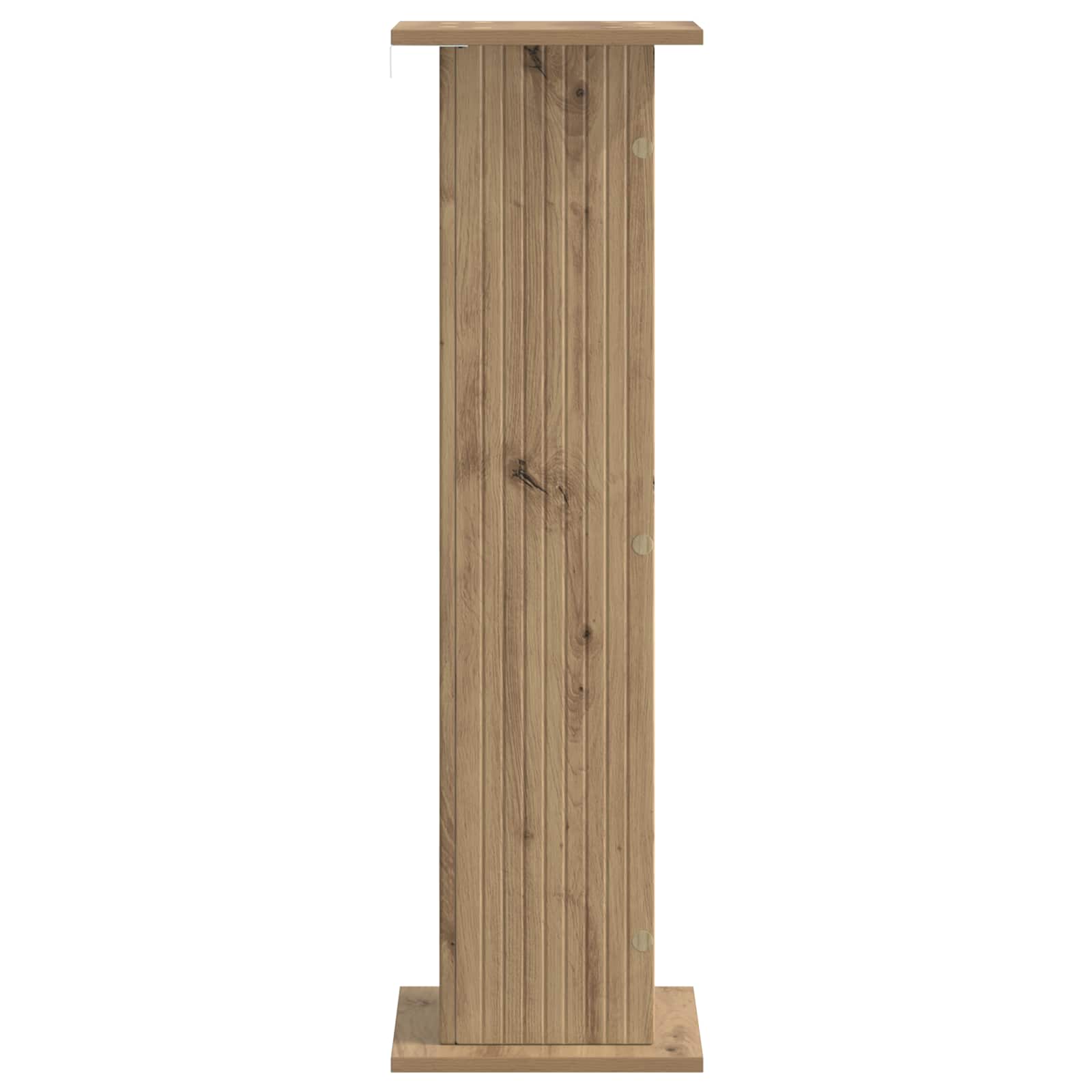 Supporto per piante 2 pz Rovere Artigianale