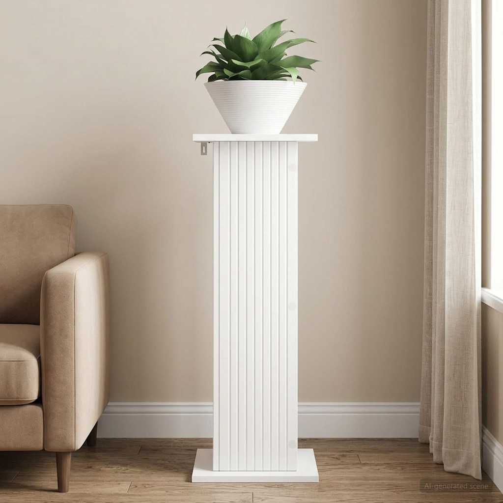 Supporto per piante Bianco 30,5 x 30 x 80,5 cm