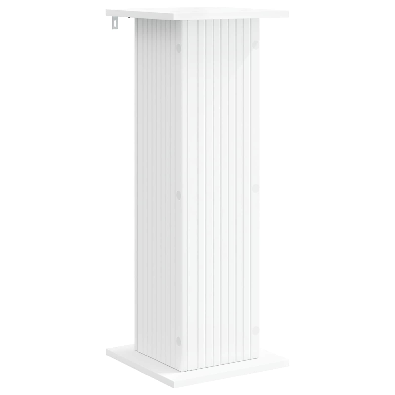 Supporto per piante Bianco 30,5 x 30 x 80,5 cm