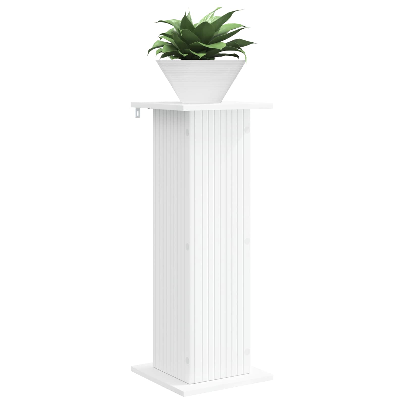 Supporto per piante Bianco 30,5 x 30 x 80,5 cm