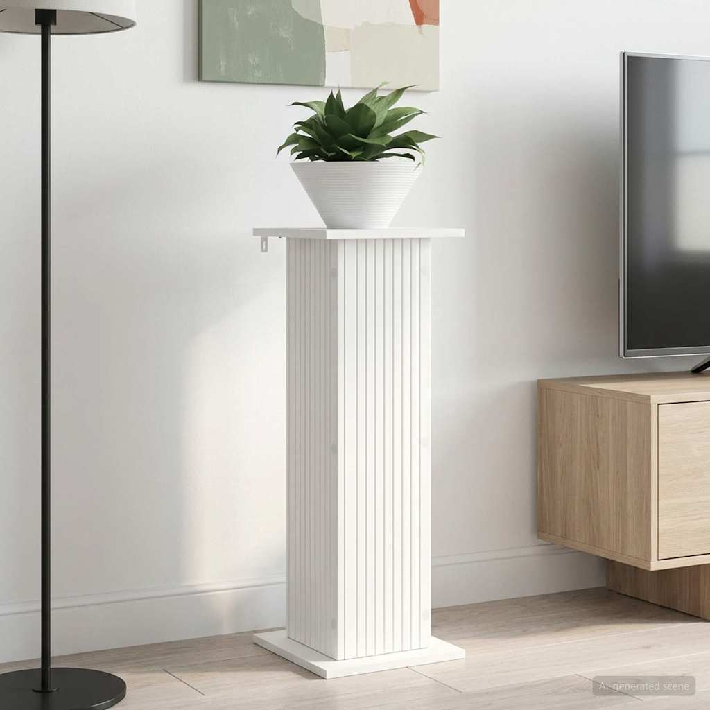 Supporto per piante 2 pz Bianco 30,5 x 30 x 80,5 cm
