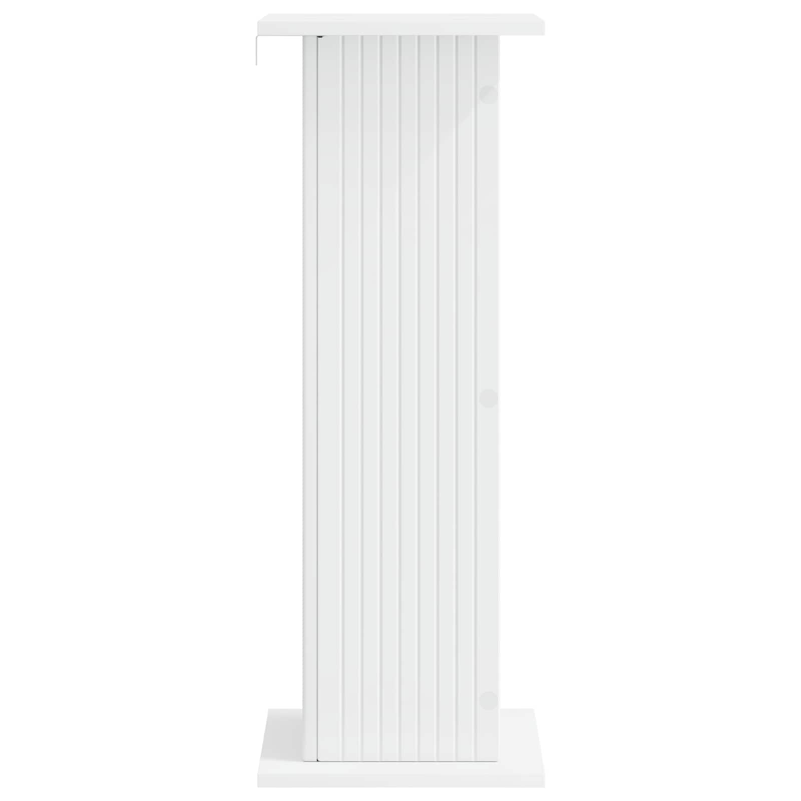 Supporto per piante 2 pz Bianco 30,5 x 30 x 80,5 cm