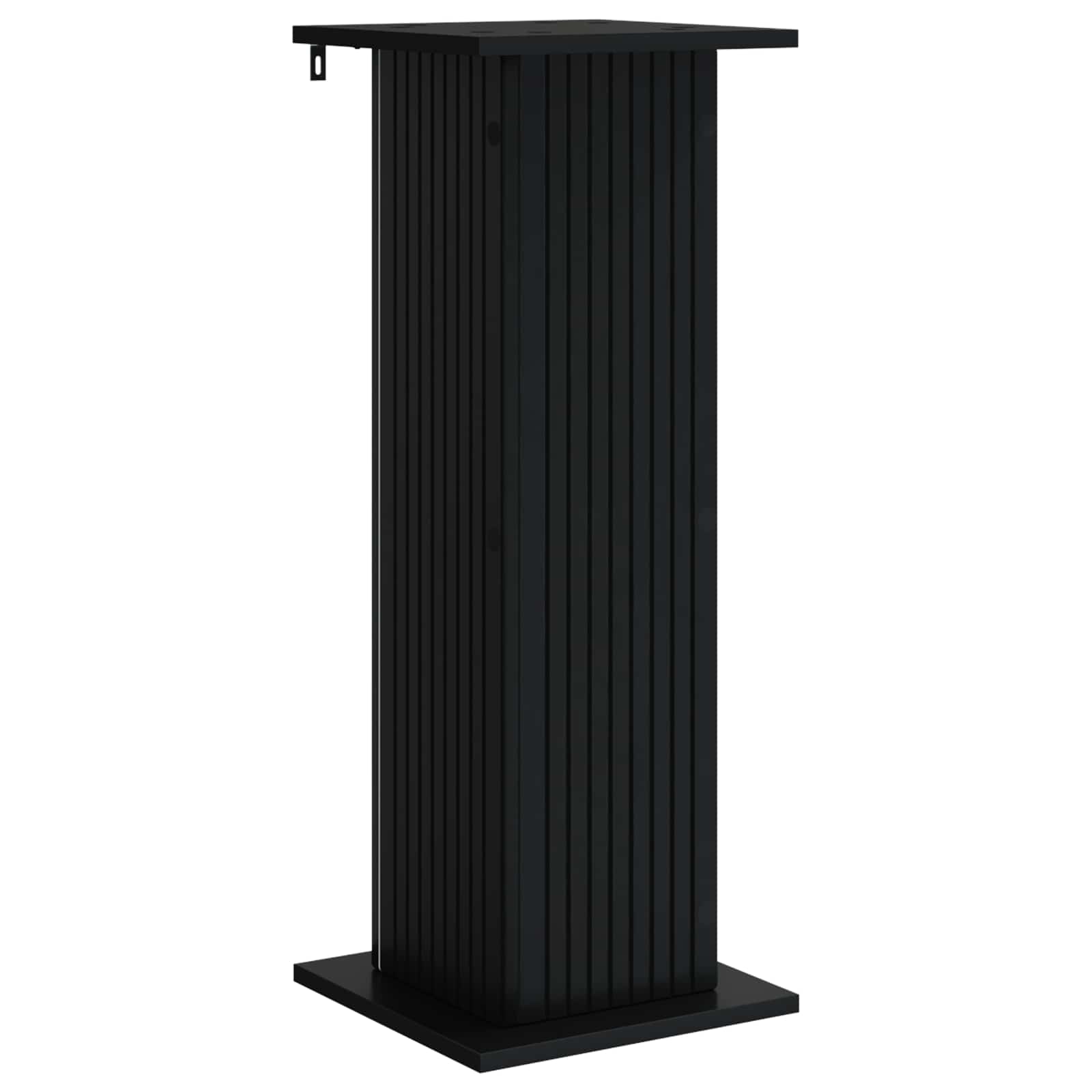 Supporto per piante Nero 30,5 x 30 x 80,5 cm