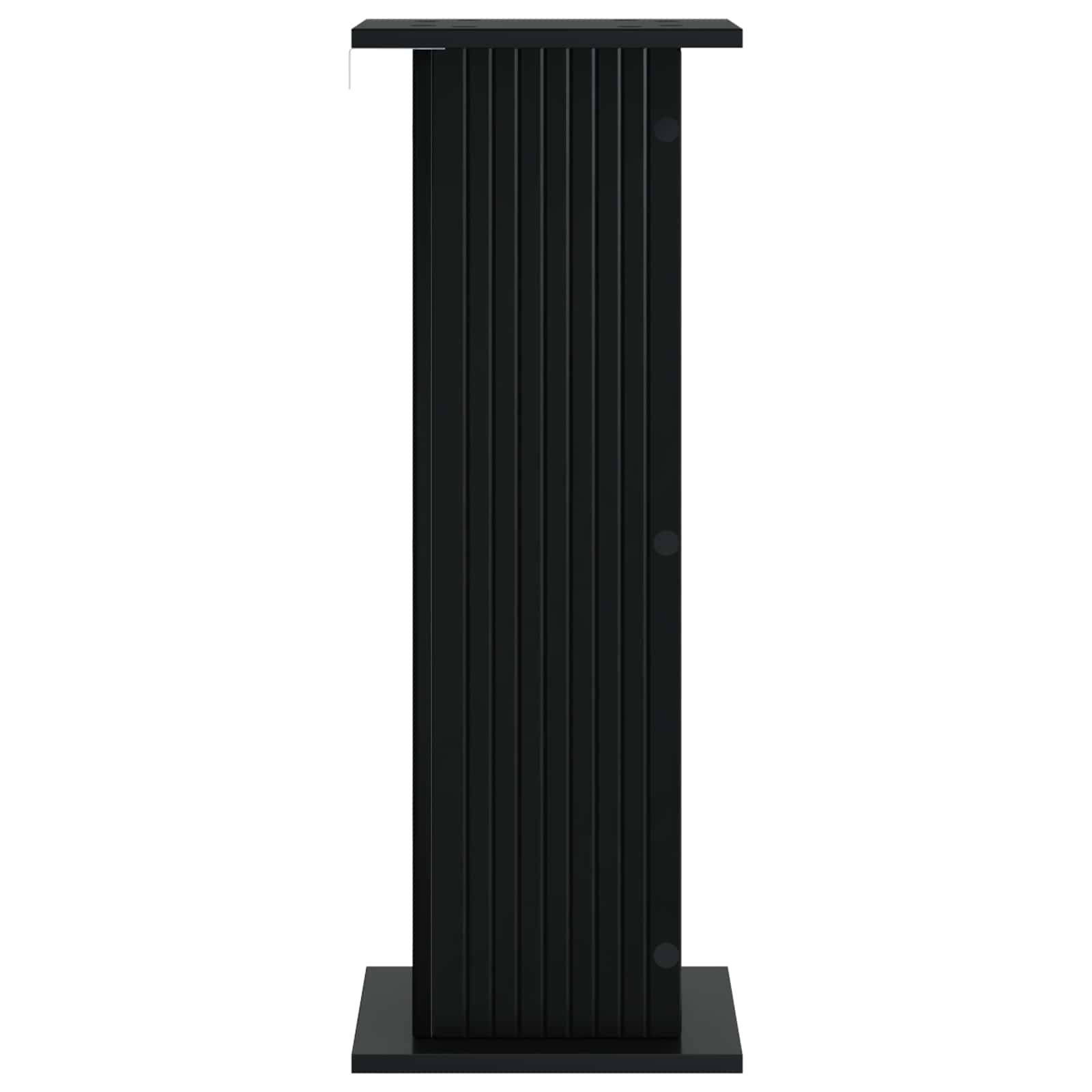 Supporto per piante Nero 30,5 x 30 x 80,5 cm