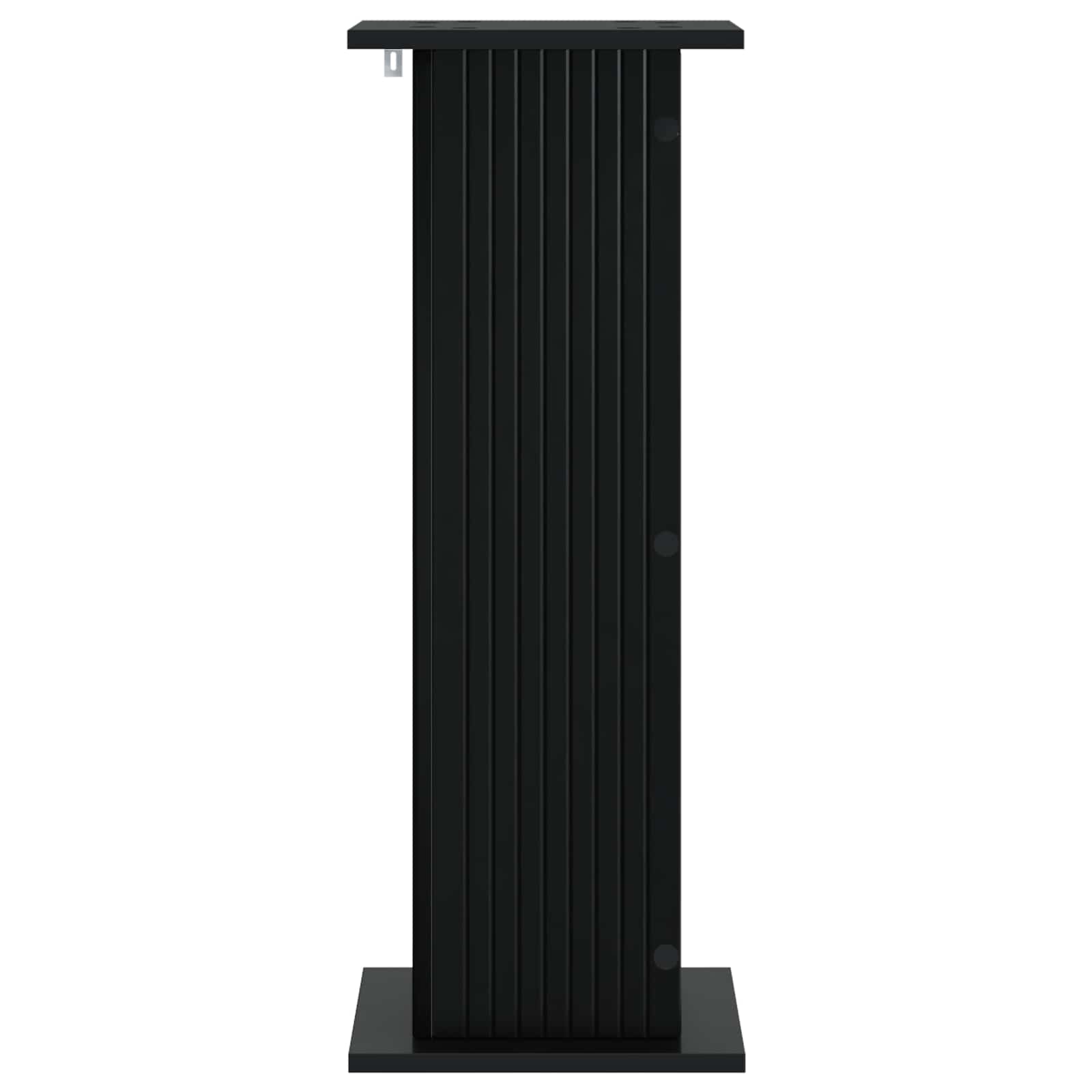 Supporto per piante 2 pz Nero 30,5 x 30 x 80,5 cm