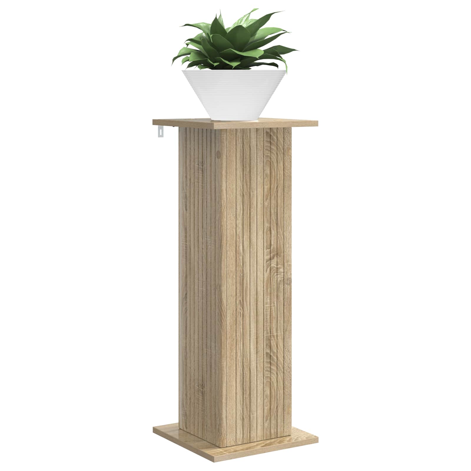 Supporto per piante 2 pz Rovere Sonoma 30,5 x 30 x 80,5 cm