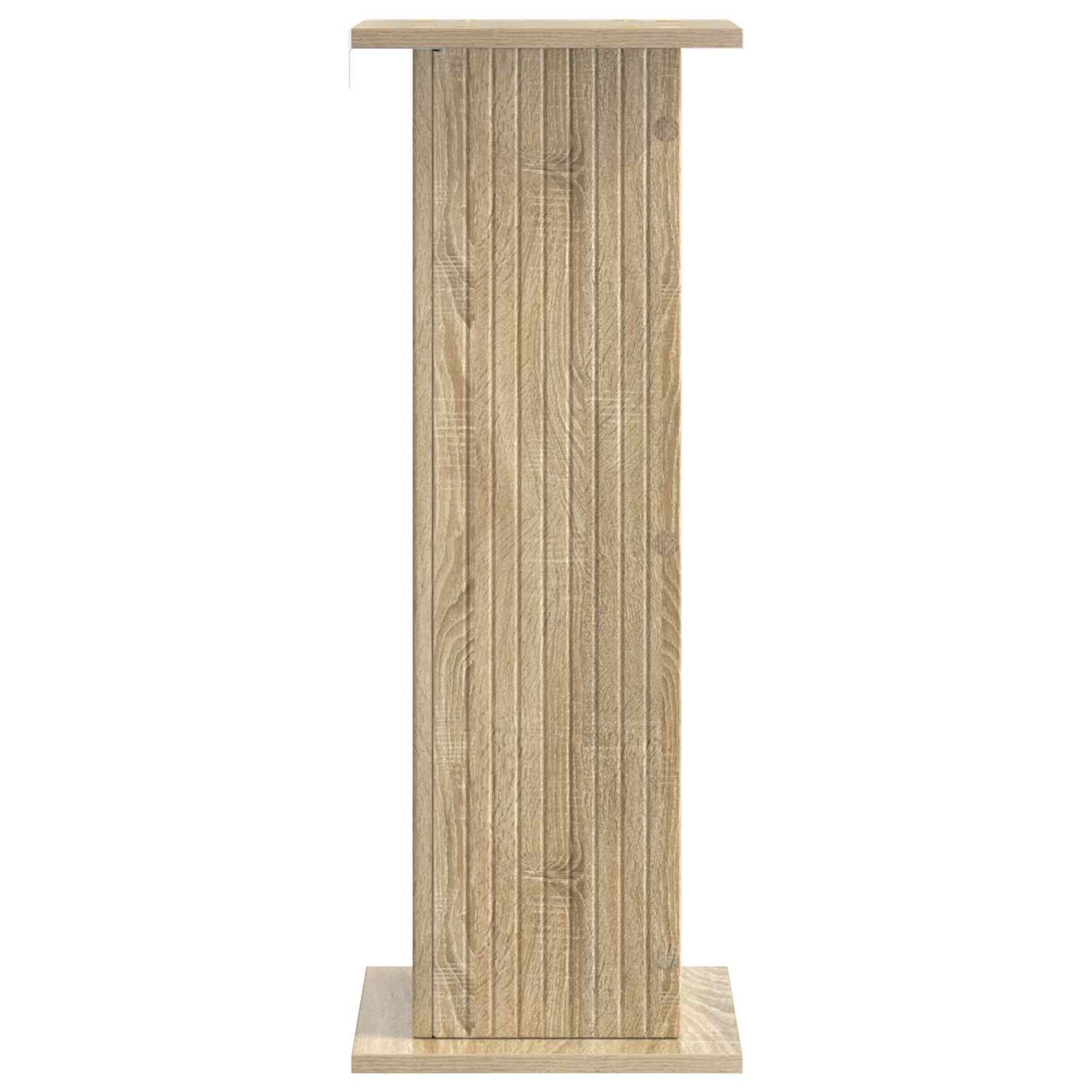 Supporto per piante 2 pz Rovere Sonoma 30,5 x 30 x 80,5 cm
